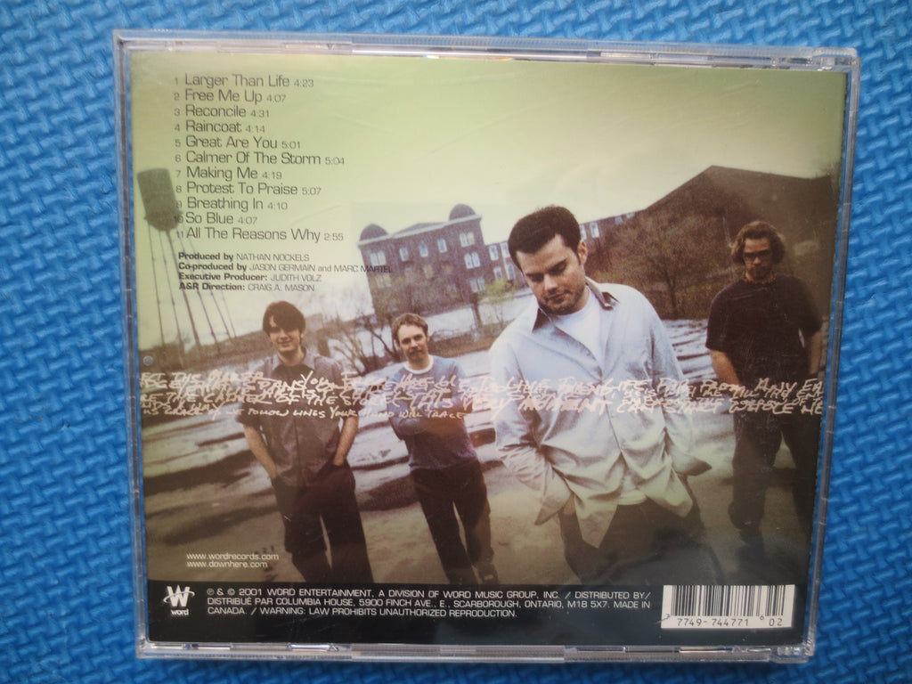 DOWNHERE, Rock Cd, DOWNHERE Cd, CHRISTIAN Rock Cd, Downhere Album, Downhere Songs, Rock Music Cd, Pop Cd, 2001 Compact Disc