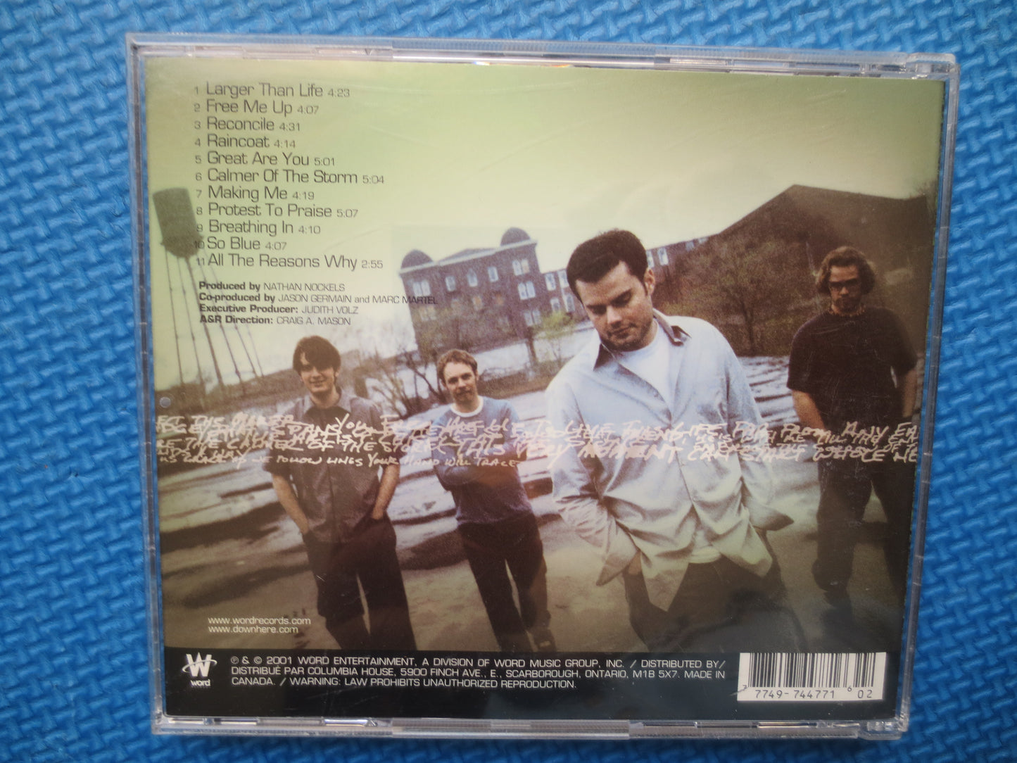 DOWNHERE, Rock Cd, DOWNHERE Cd, CHRISTIAN Rock Cd, Downhere Album, Downhere Songs, Rock Music Cd, Pop Cd, 2001 Compact Disc