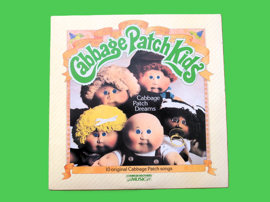 CABBAGE PATCH KIDS, Cabbage Patch Dreams, Vintage Album, 1984 Record, Vinyl Lp