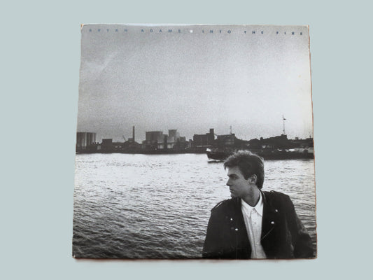 BRYAN ADAMS, Into the Fire, Vintage Album, 1987  Record, Vinyl Lp