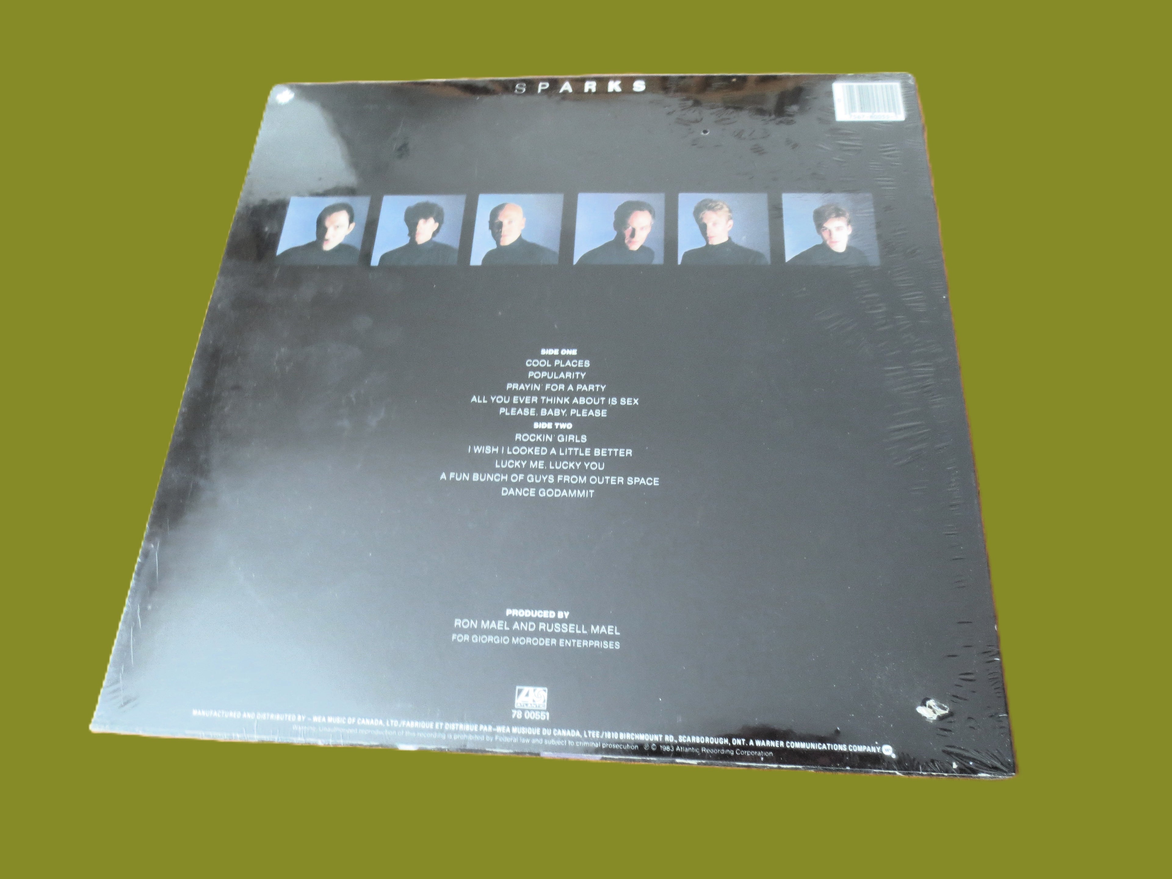 Sparks – Sparks in Outer Space (1983) Vinyl LP — Factory Sealed