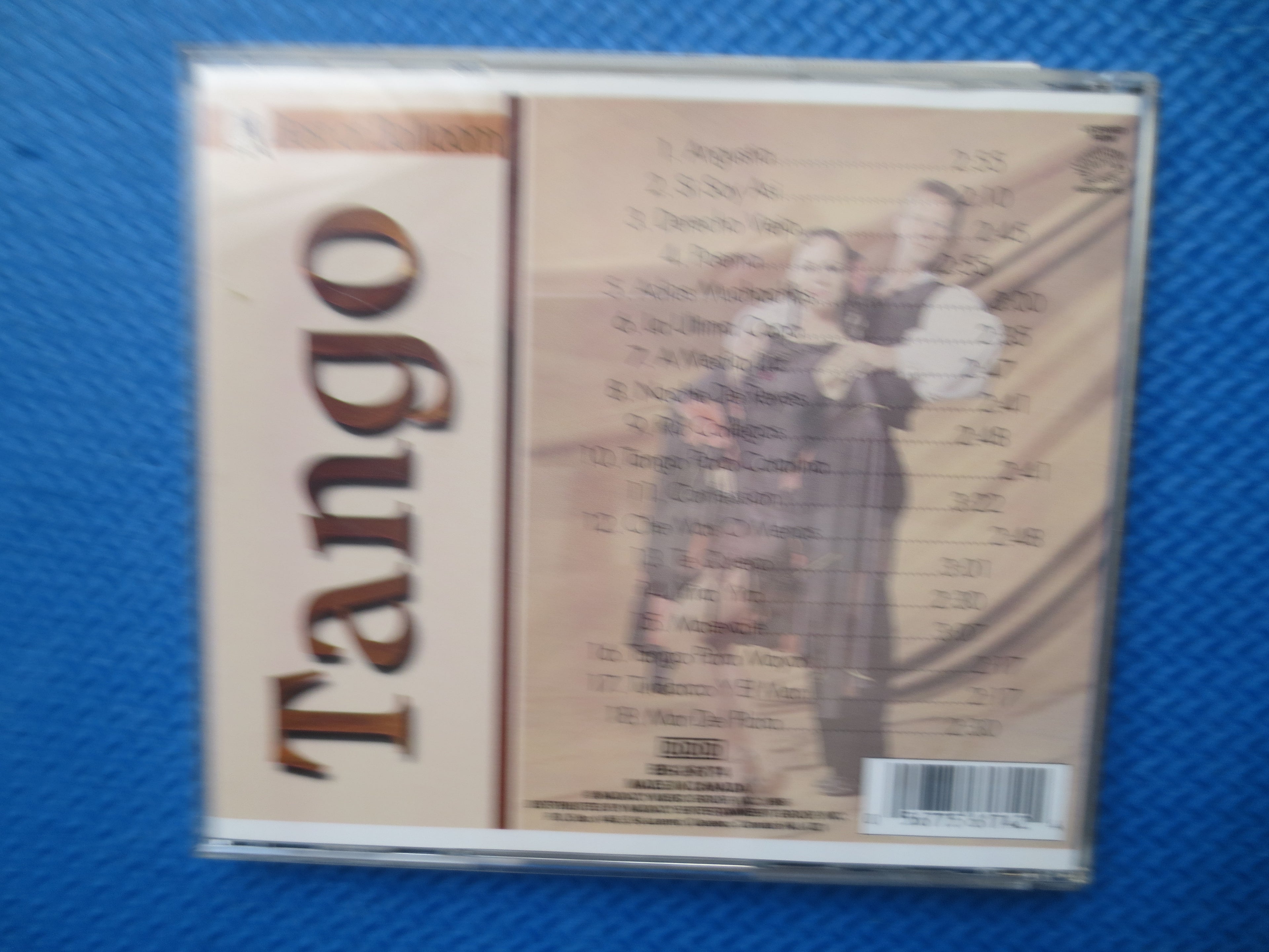 TANGO, Best of Ballroom, Latin Dance Music, 1995 Compact Disc, Vintage Cd