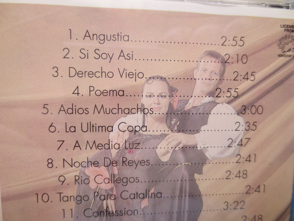 TANGO, Best of Ballroom, Latin Dance Music, 1995 Compact Disc, Vintage Cd