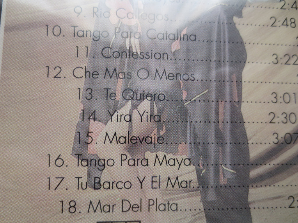 TANGO, Best of Ballroom, Latin Dance Music, 1995 Compact Disc, Vintage Cd
