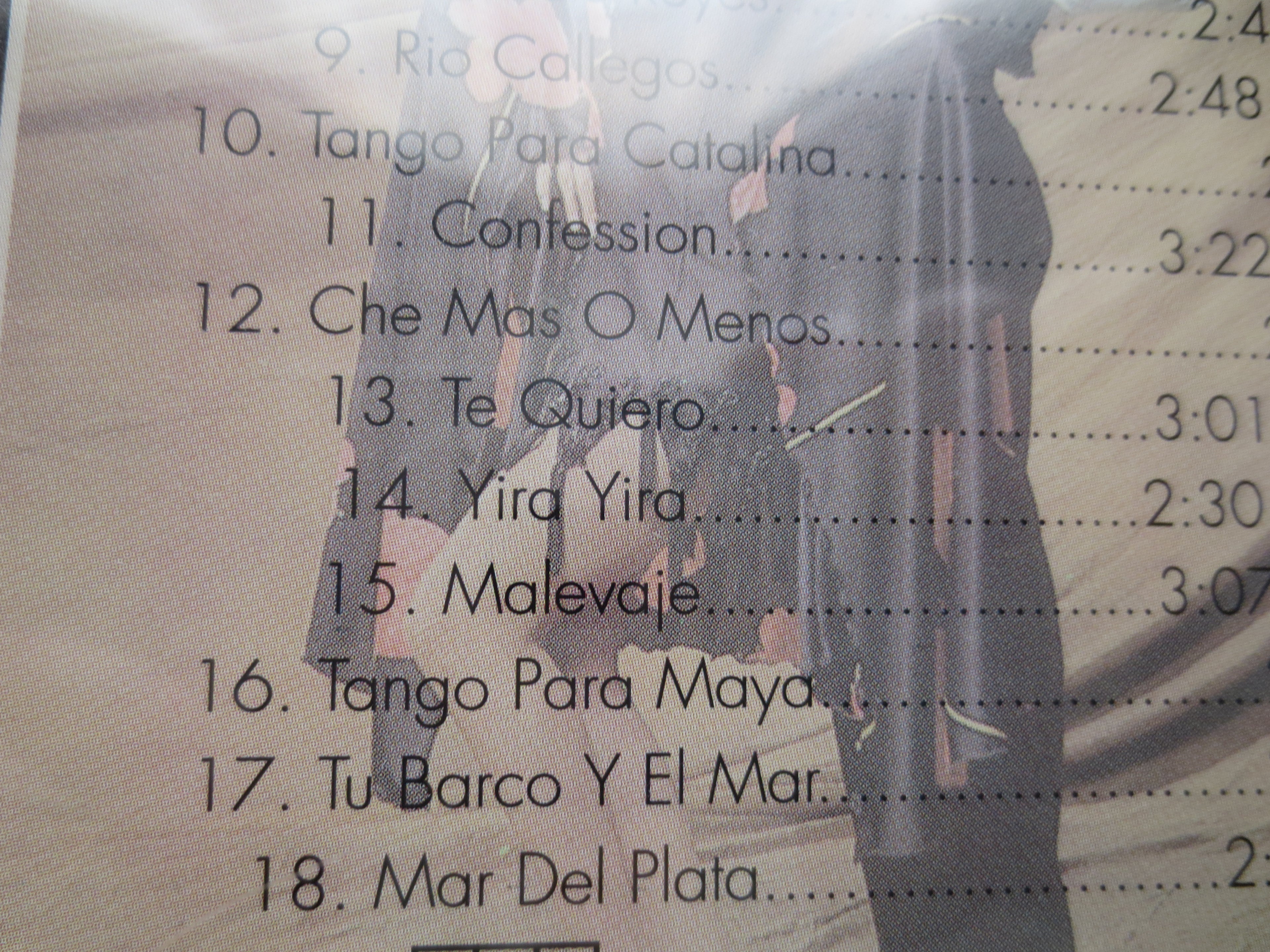 TANGO, Best of Ballroom, Latin Dance Music, 1995 Compact Disc, Vintage Cd