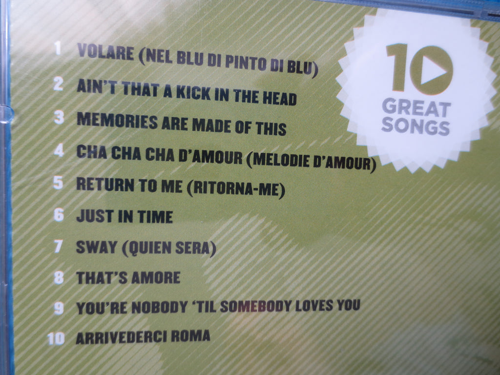 Dean Martin – 10 Great Songs Compact Disc