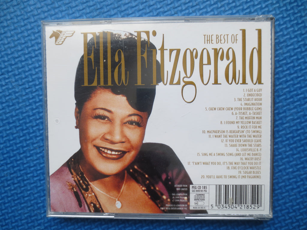 ELLA FITZGERALD, The Best of Ella, 1999 Compact Disc, Vintage Cd