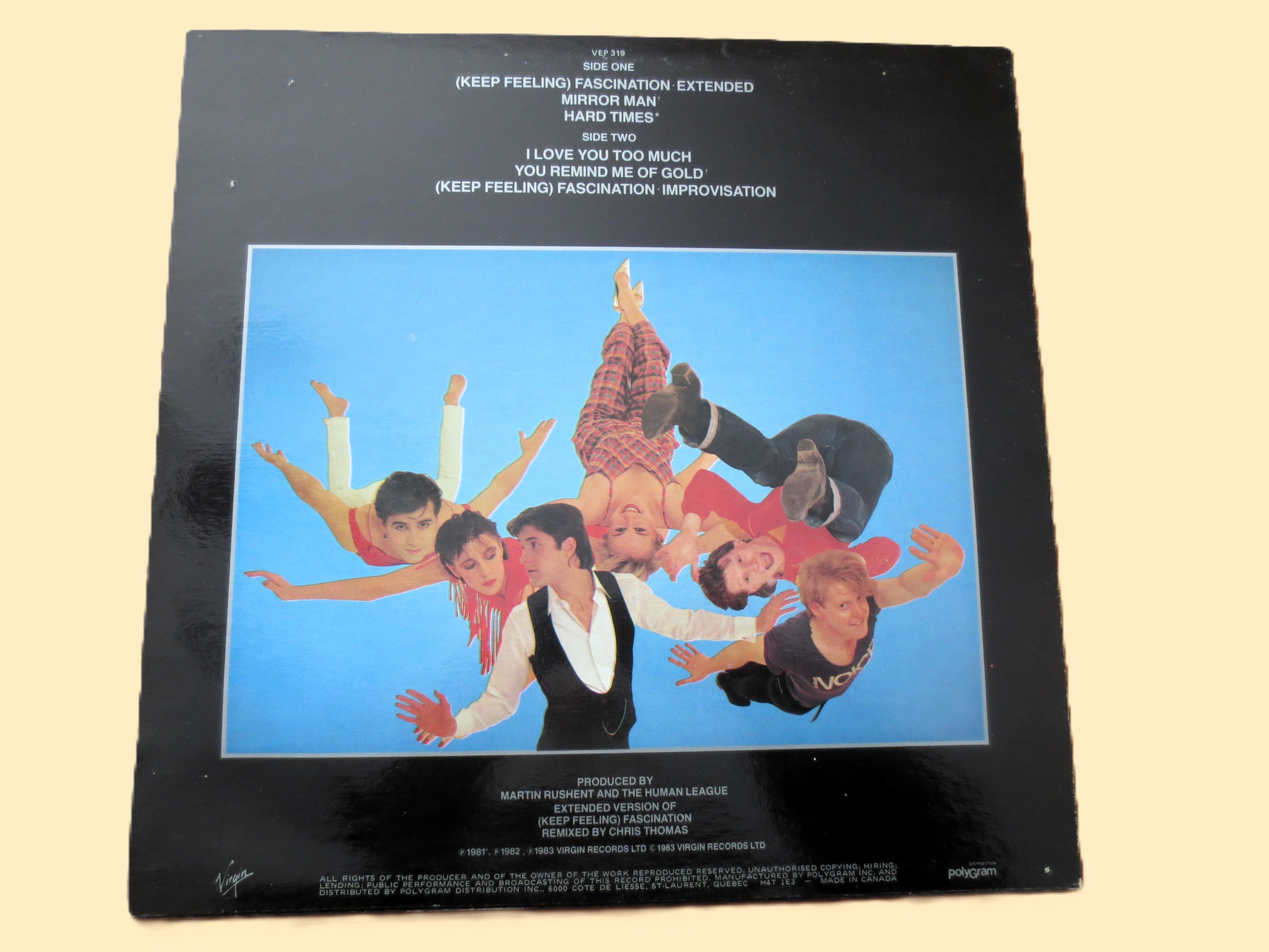 The Human League – Fascination! (1983) Vinyl LP