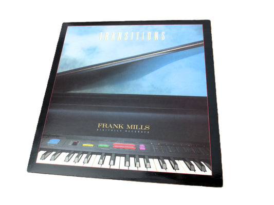 FRANK MILLS, Transitions, Vintage Album, 1986 Record, Vinyl Lp