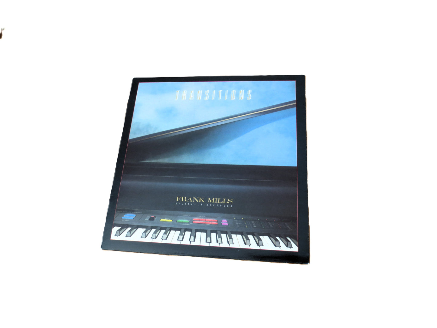 FRANK MILLS, Transitions, Vintage Album, 1986 Record, Vinyl Lp