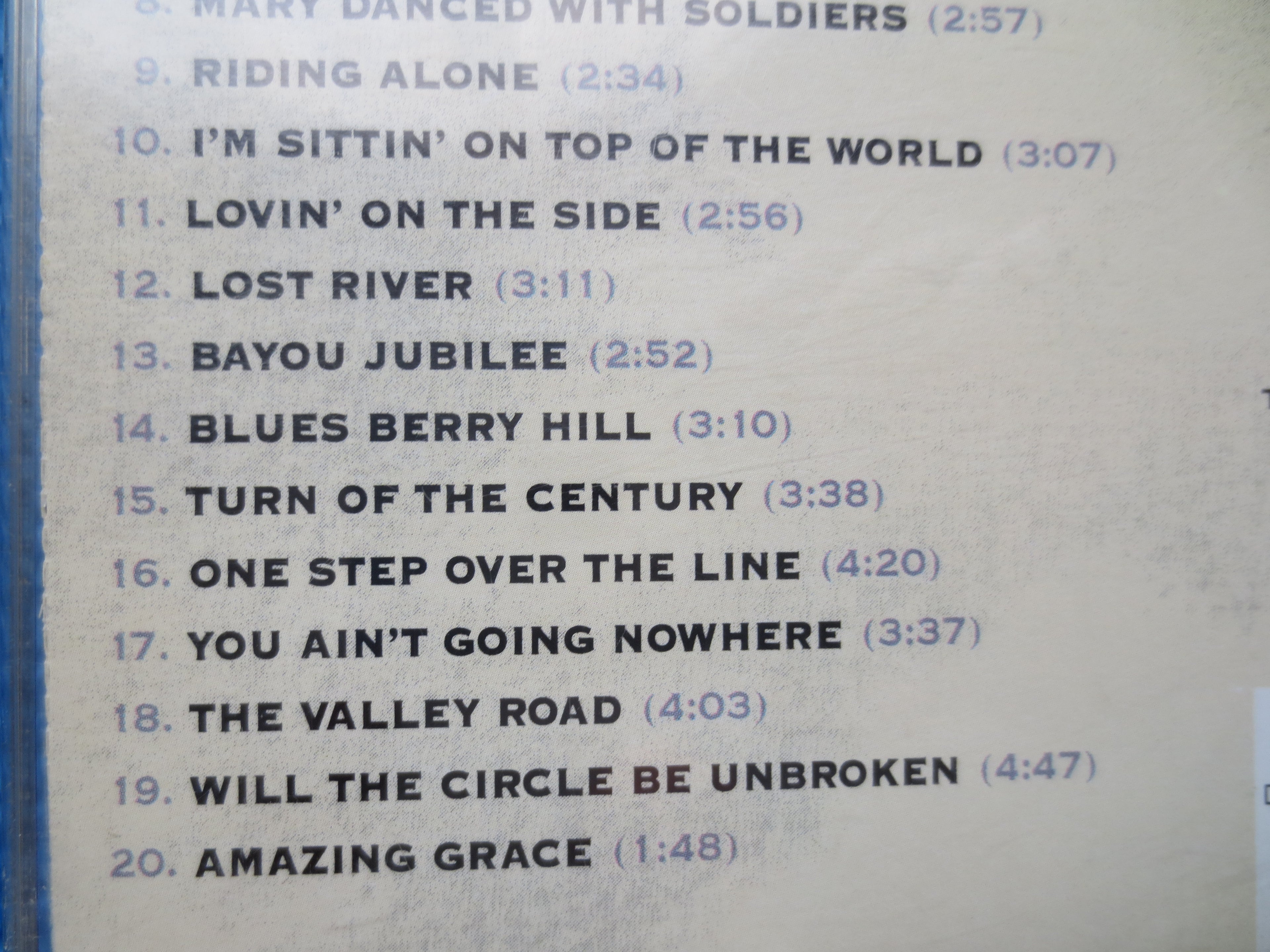NITTY GRITTY DIRT Band, Circle 2, 1989 Compact Disc, Vintage Cd