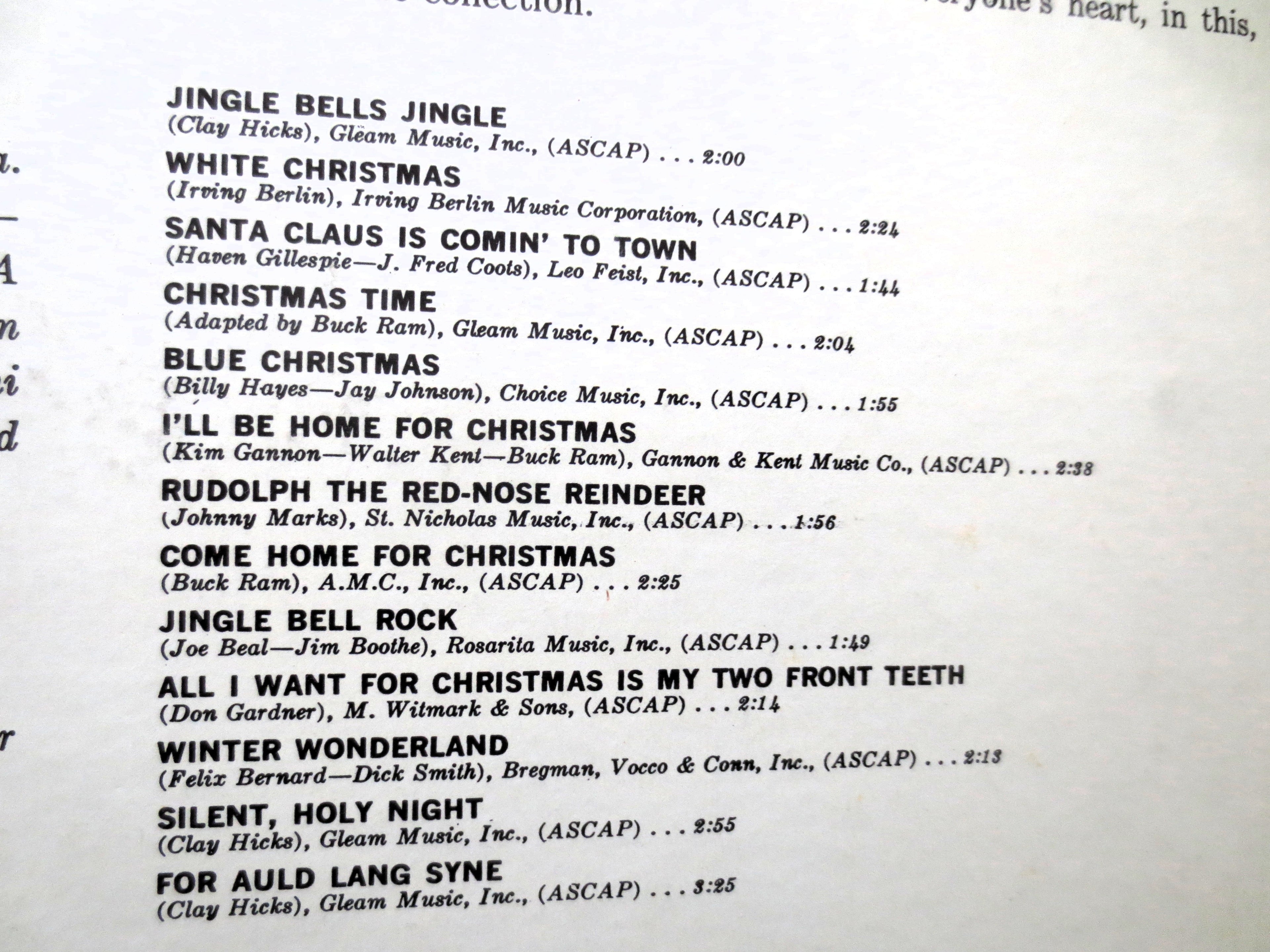 The Platters – Christmas with The Platters (1963) Vinyl LP