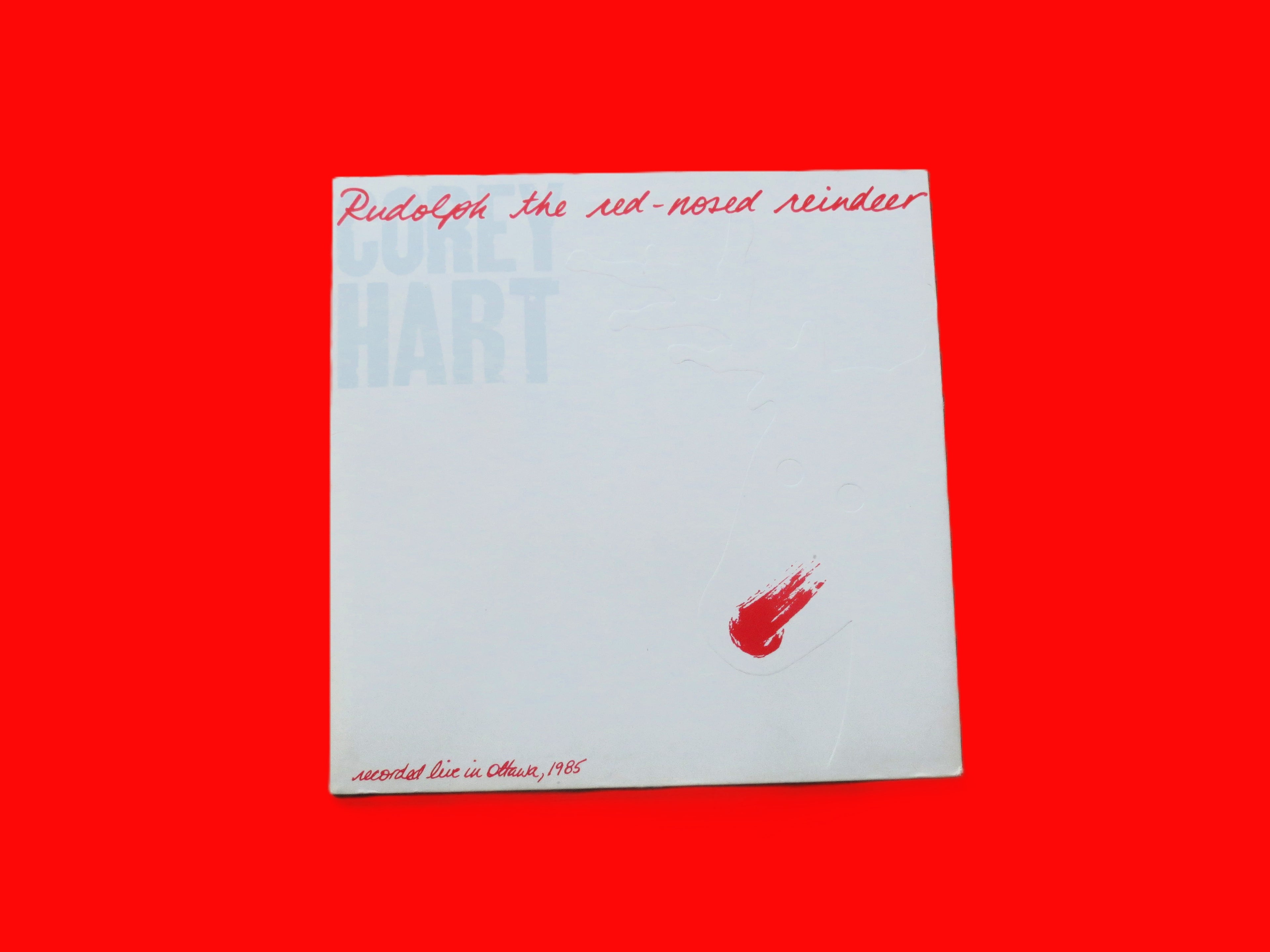 COREY HART, Rudolph The Red-Nosed Reindeer, Vintage Album, 1985 Record, Vinyl Lp