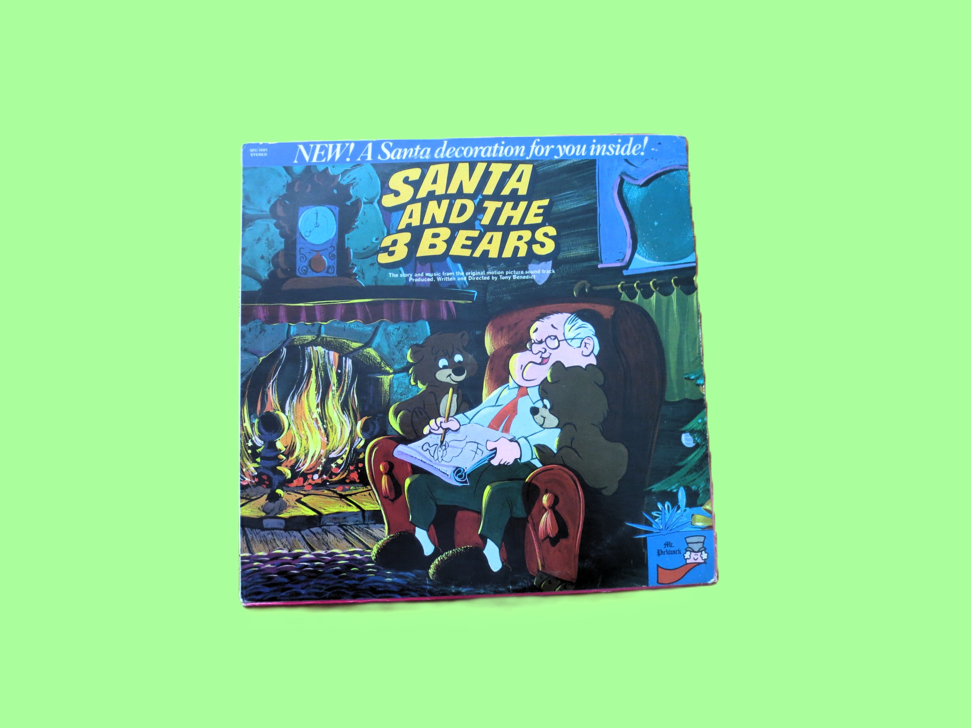 Santa and the 3 Bears (c.1967) Vinyl LP