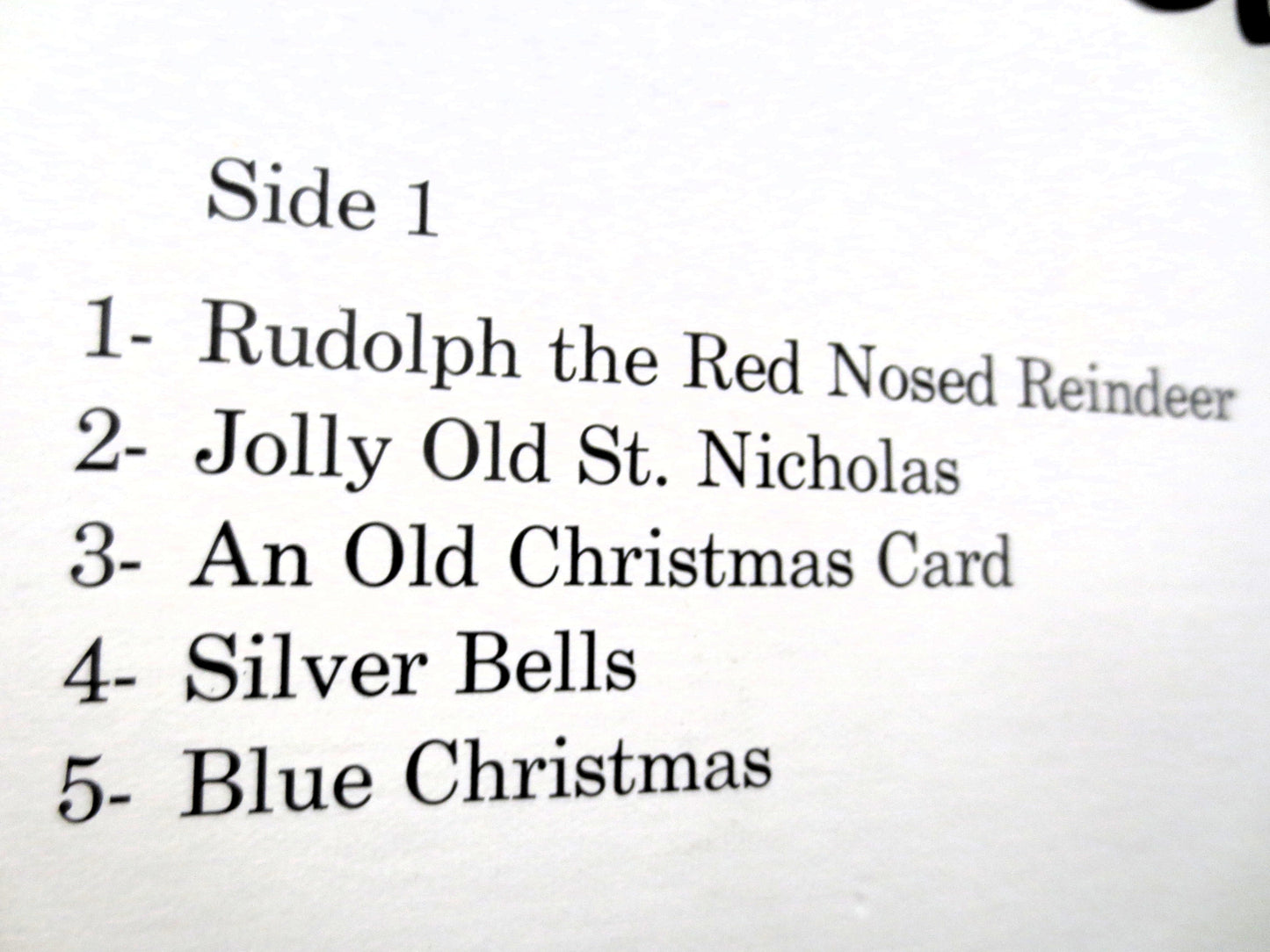 WILF CARTER, Christmas In Canada, 1965 Record, Vinyl Lp