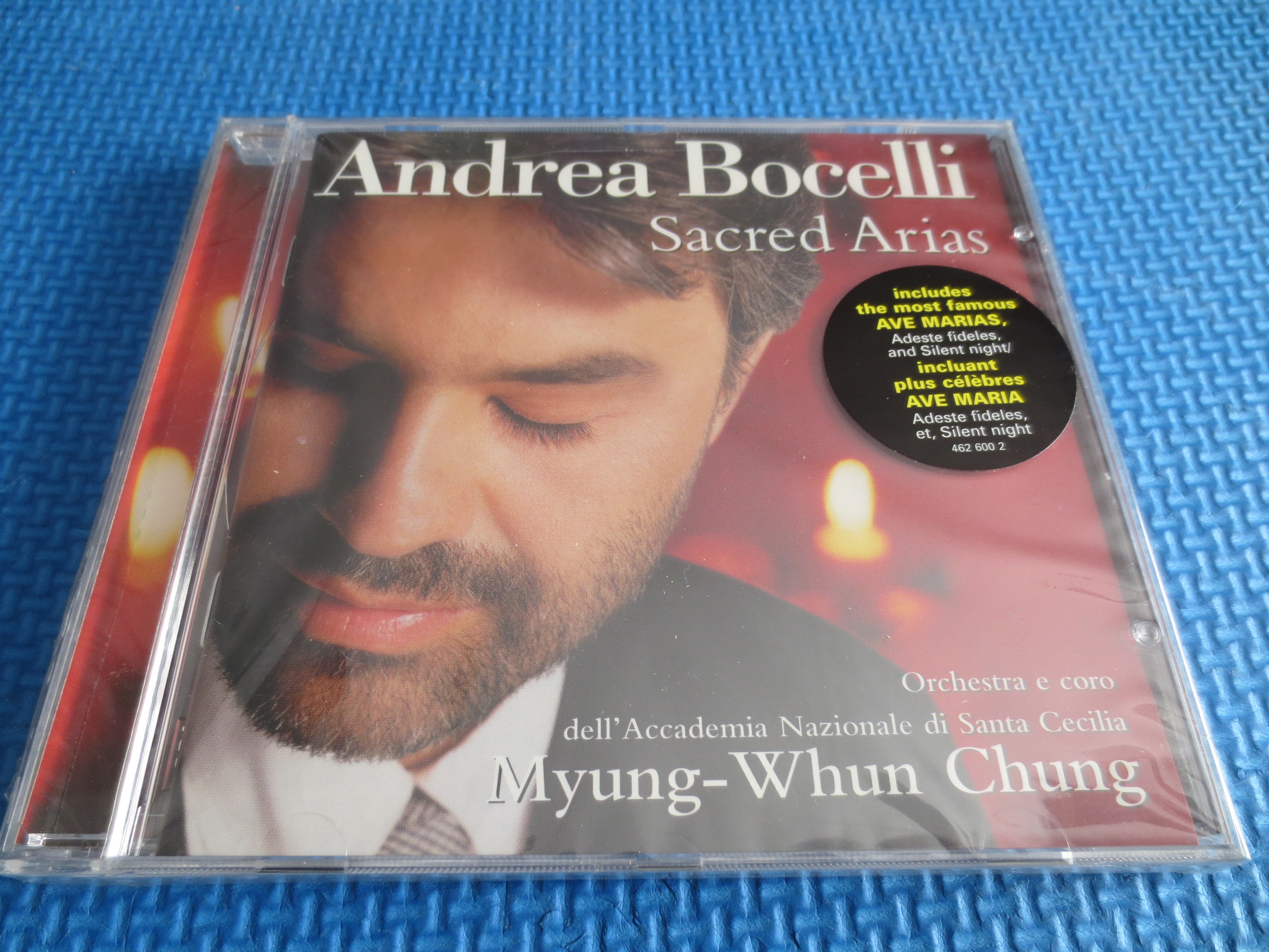 Andrea Bocelli – Sacred Arias (1999) CD — Factory Sealed