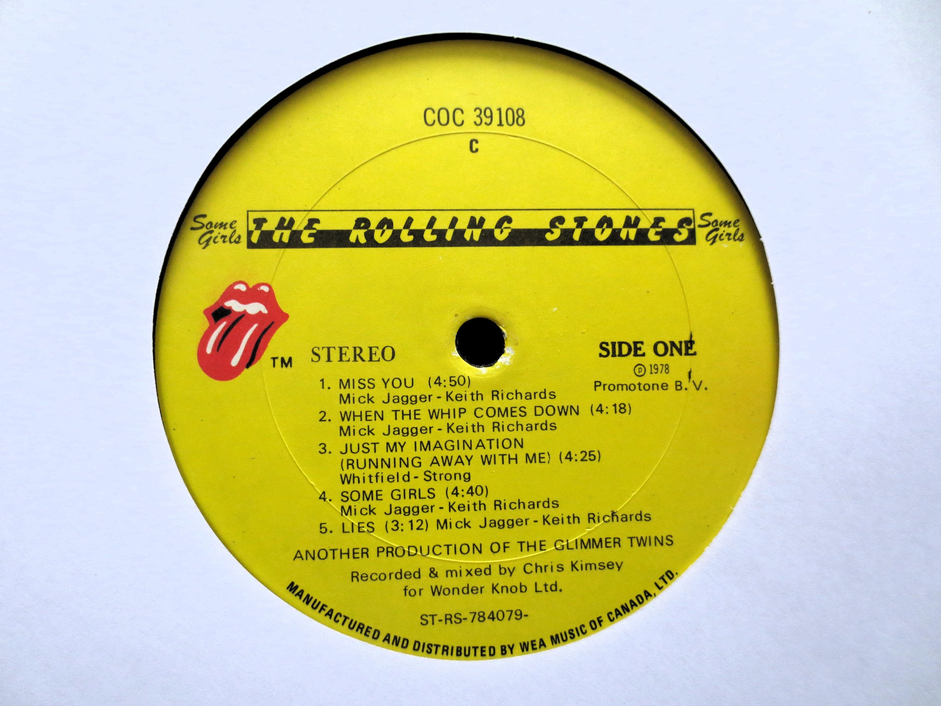 The Rolling Stones – Some Girls (1978) Vinyl LP