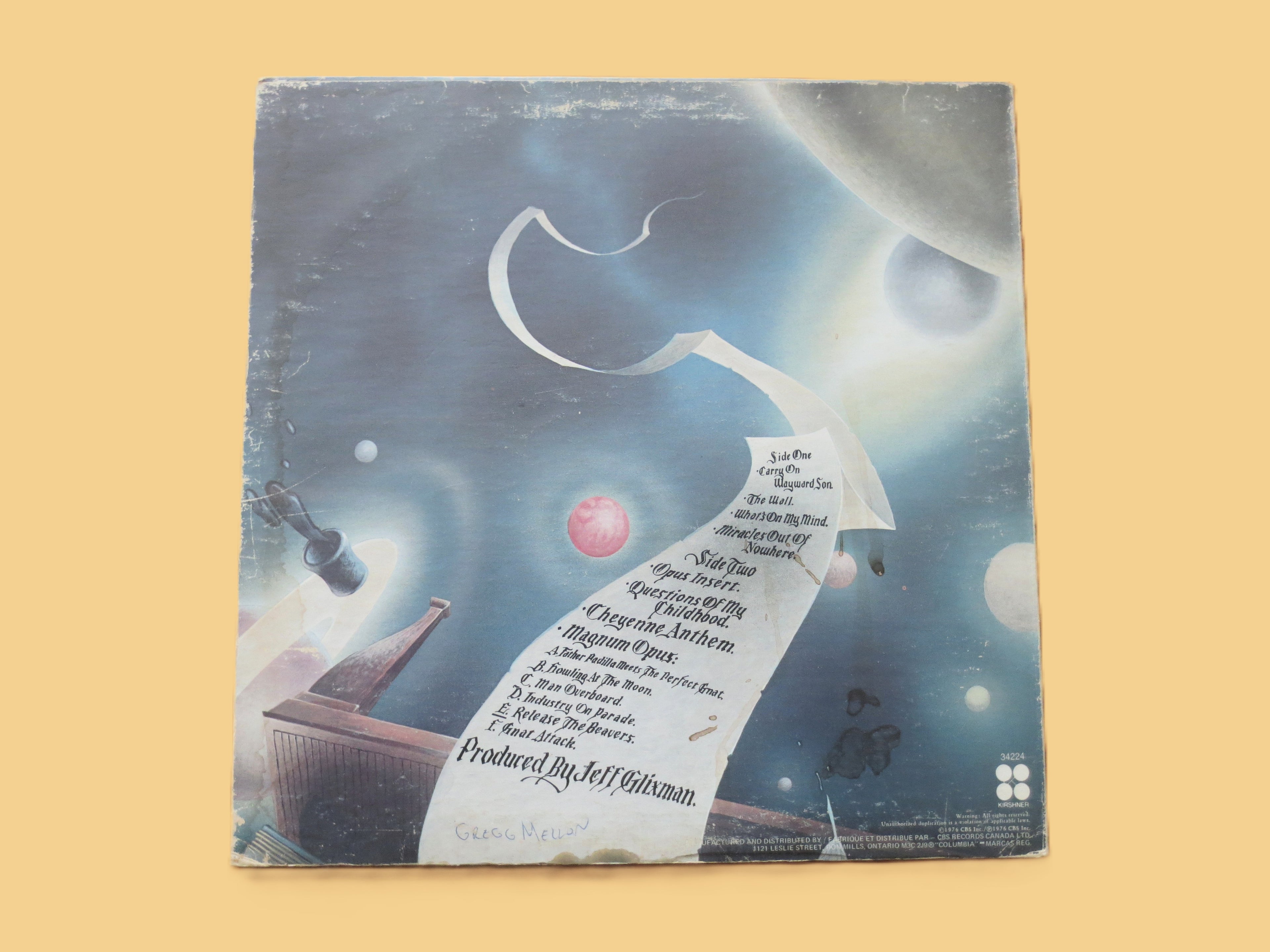Kansas – Leftoverture (1976) Vinyl LP