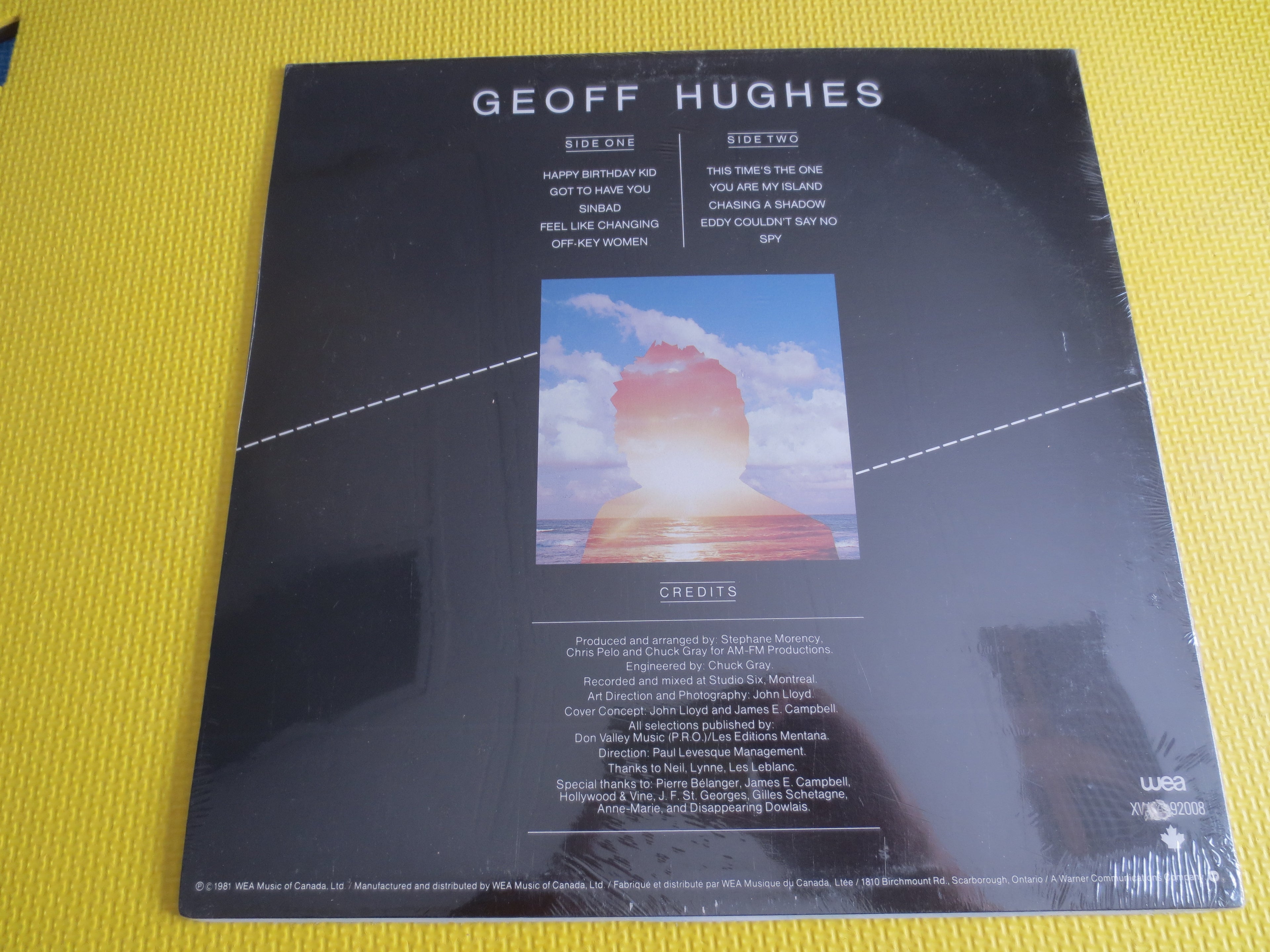 Geoff Hughes (1981) Vinyl LP — Factory Sealed