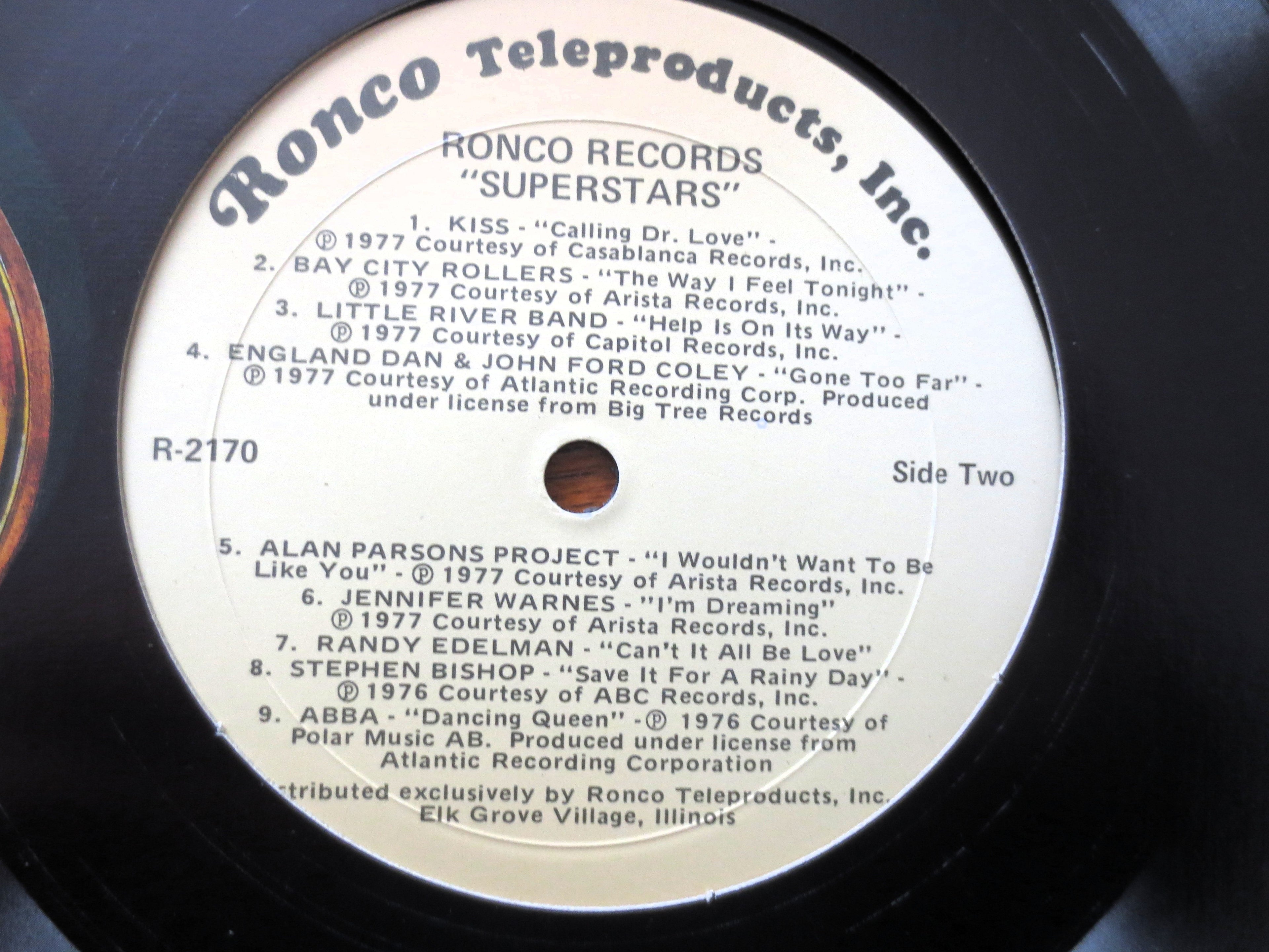 Ronco – Superstars Vol. 20 (1980) Vinyl LP