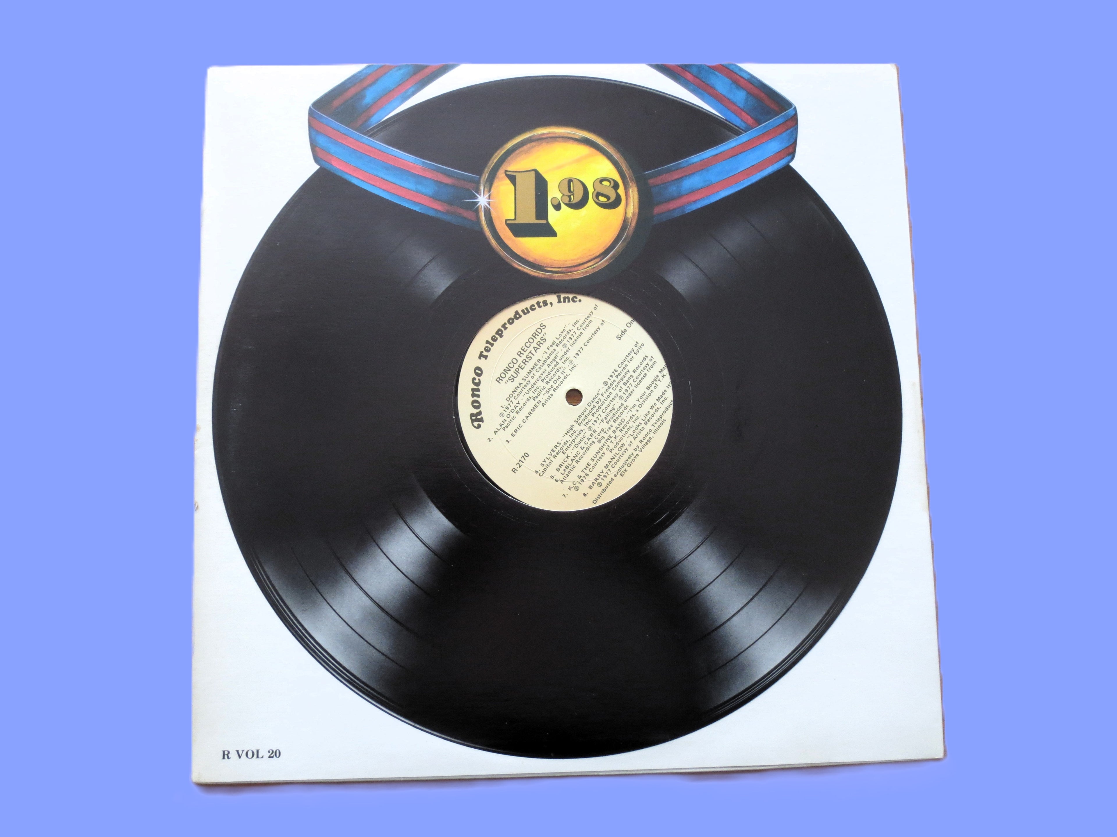 Ronco – Superstars Vol. 20 (1980) Vinyl LP