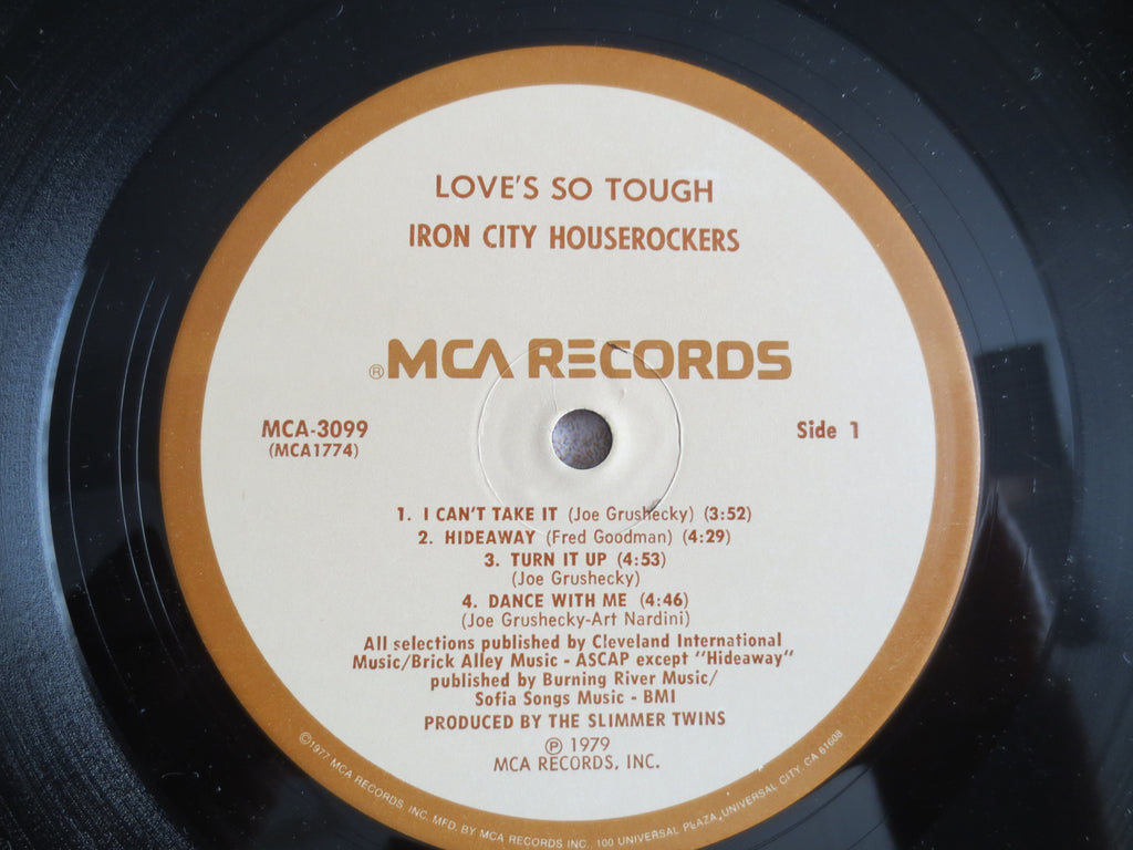 Iron City Houserockers – Love's So Tough (1979) Vinyl LP