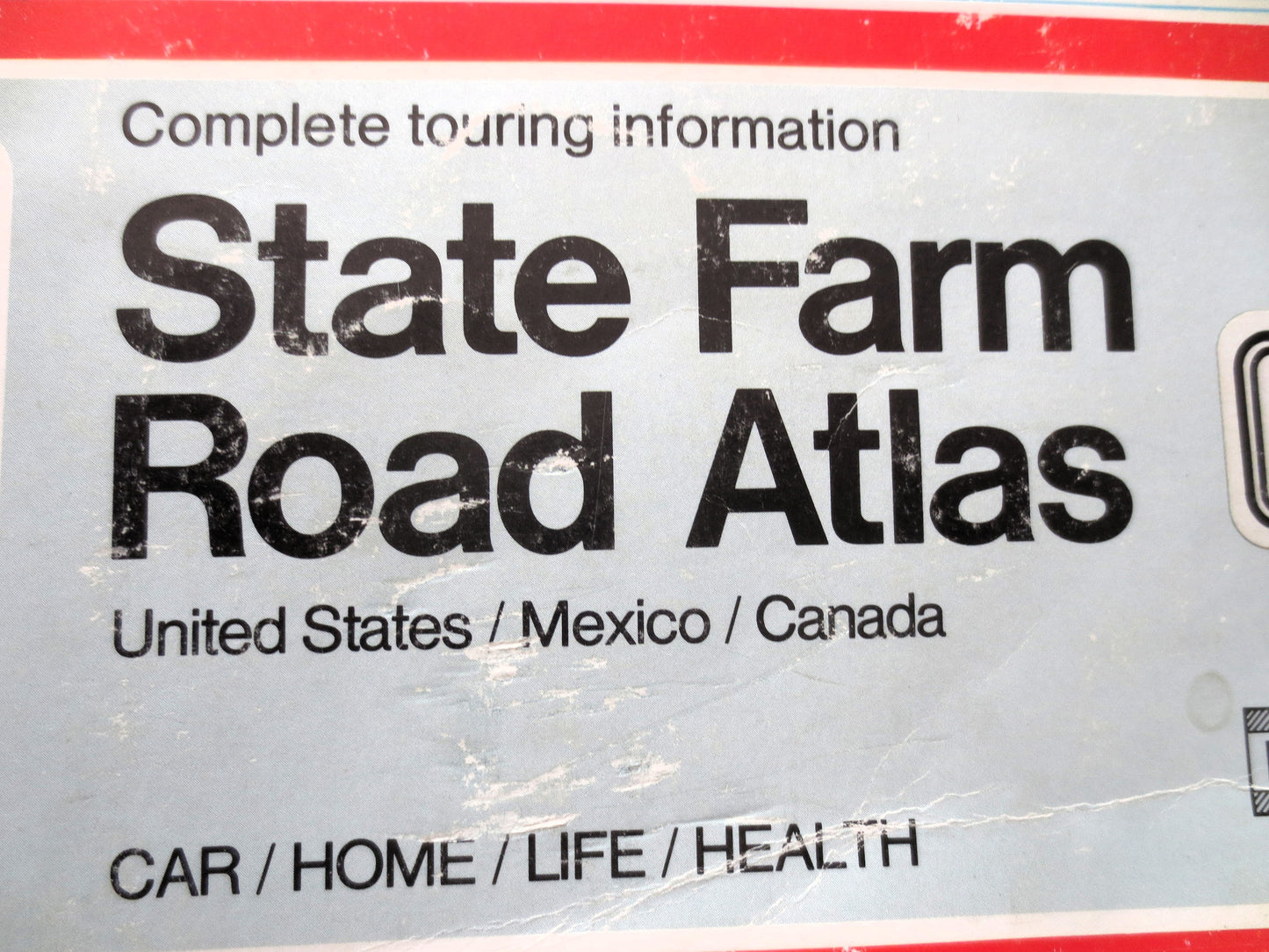 STATE FARM ROAD Atlas, Road Map Lot, Vintage Roadmap Collection