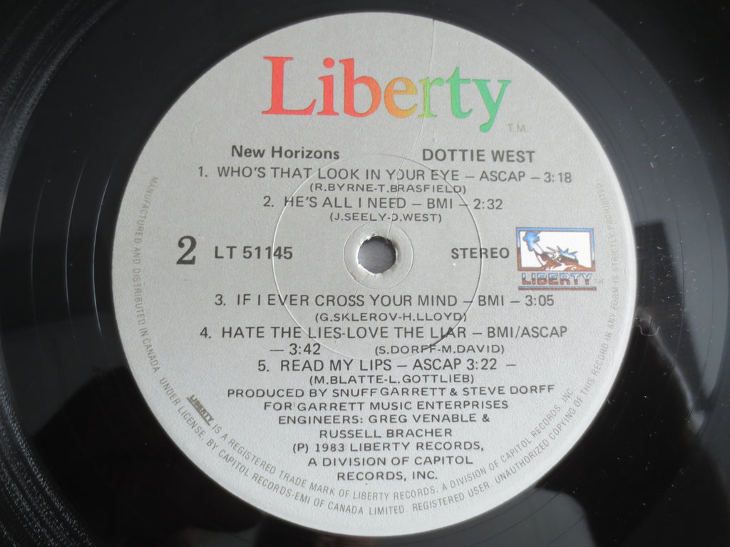 Dottie West – New Horizons (1983) Vinyl LP