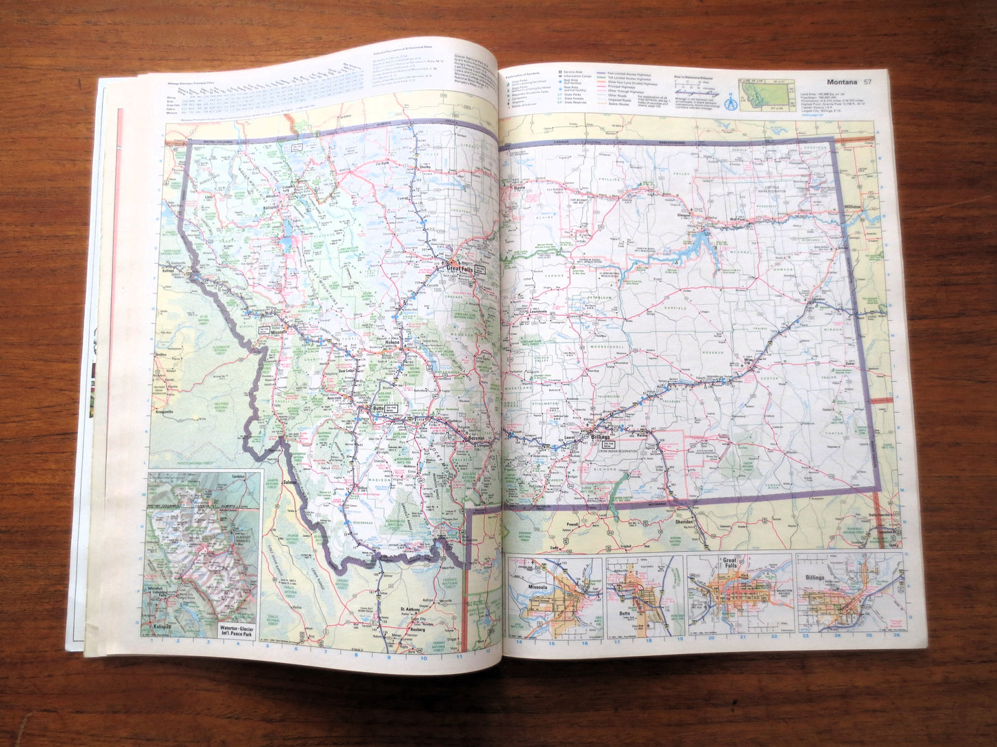 STATE FARM ROAD Atlas, Road Map Lot, Vintage Roadmap Collection