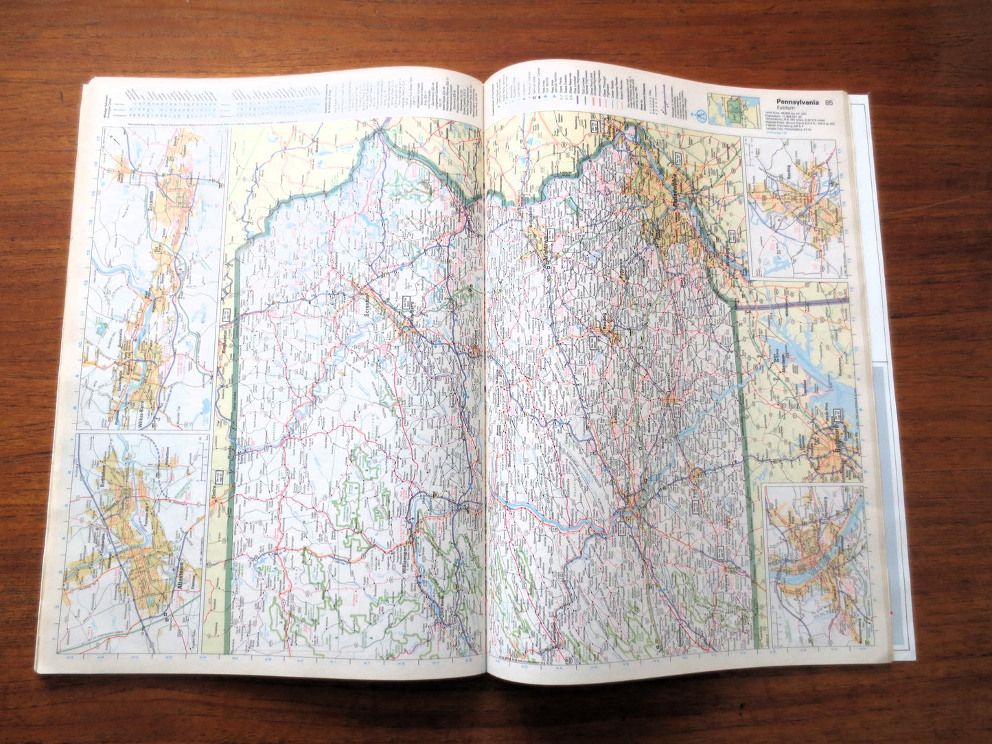 STATE FARM ROAD Atlas, Road Map Lot, Vintage Roadmap Collection