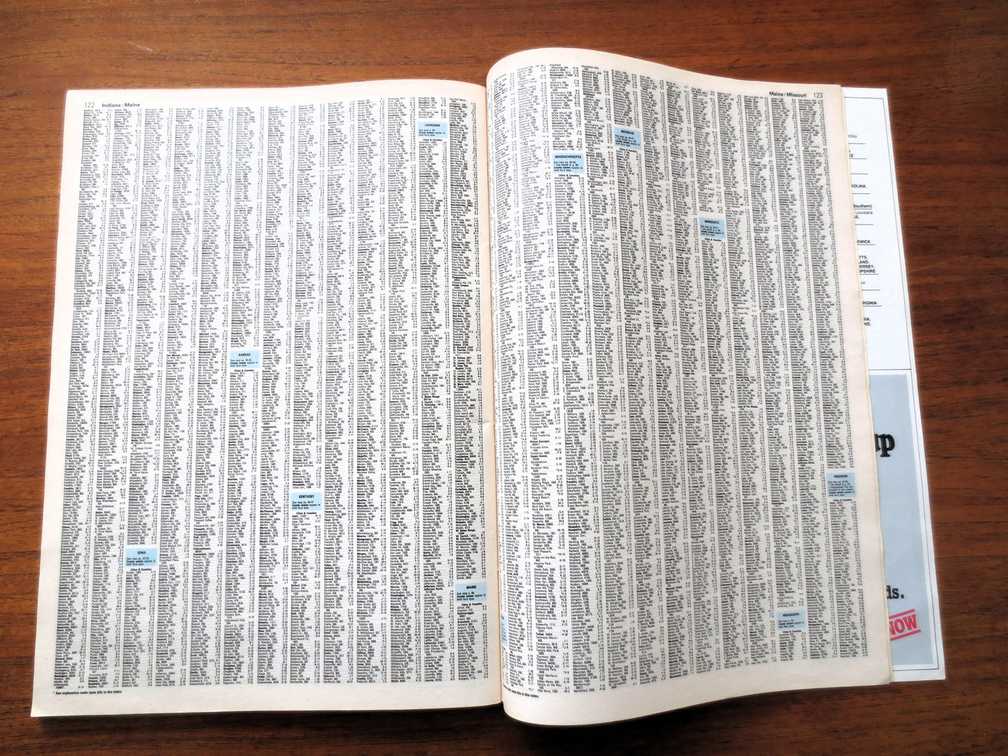 STATE FARM ROAD Atlas, Road Map Lot, Vintage Roadmap Collection