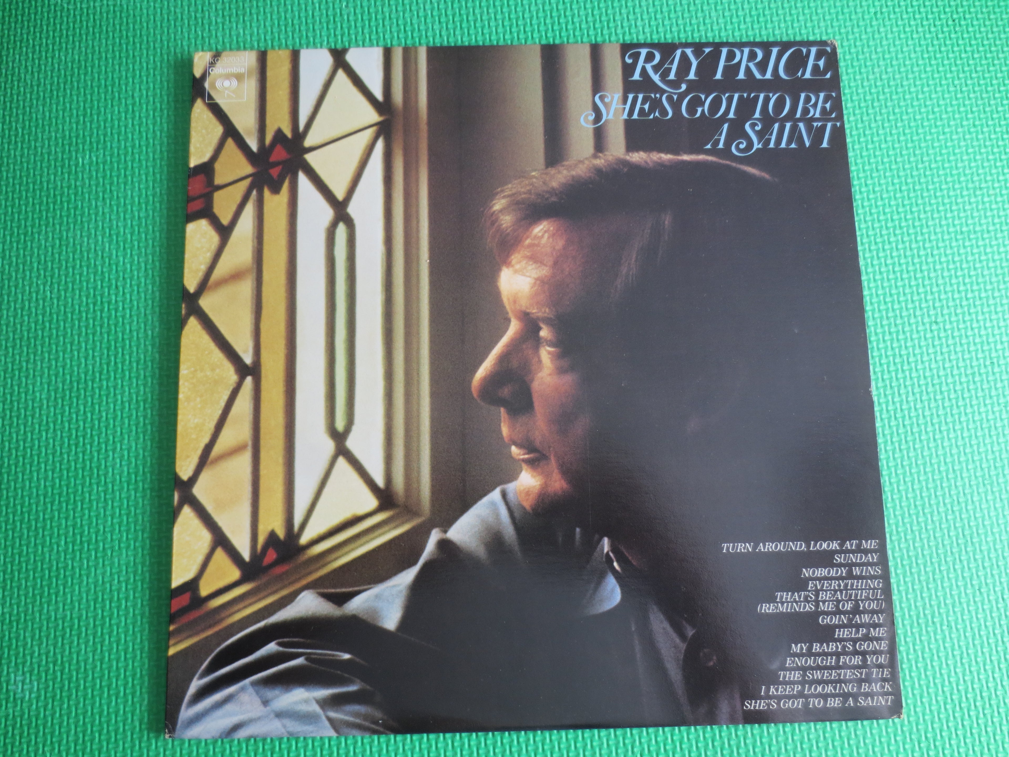 RAY PRICE, She's Got To Be A Saint, Vintage Album, 1973 Record, Vinyl Lp