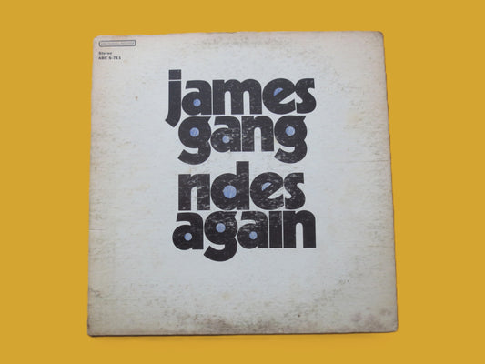 The JAMES GANG, Rides Again, Vintage Album, 1970 Record, Vinyl Lp