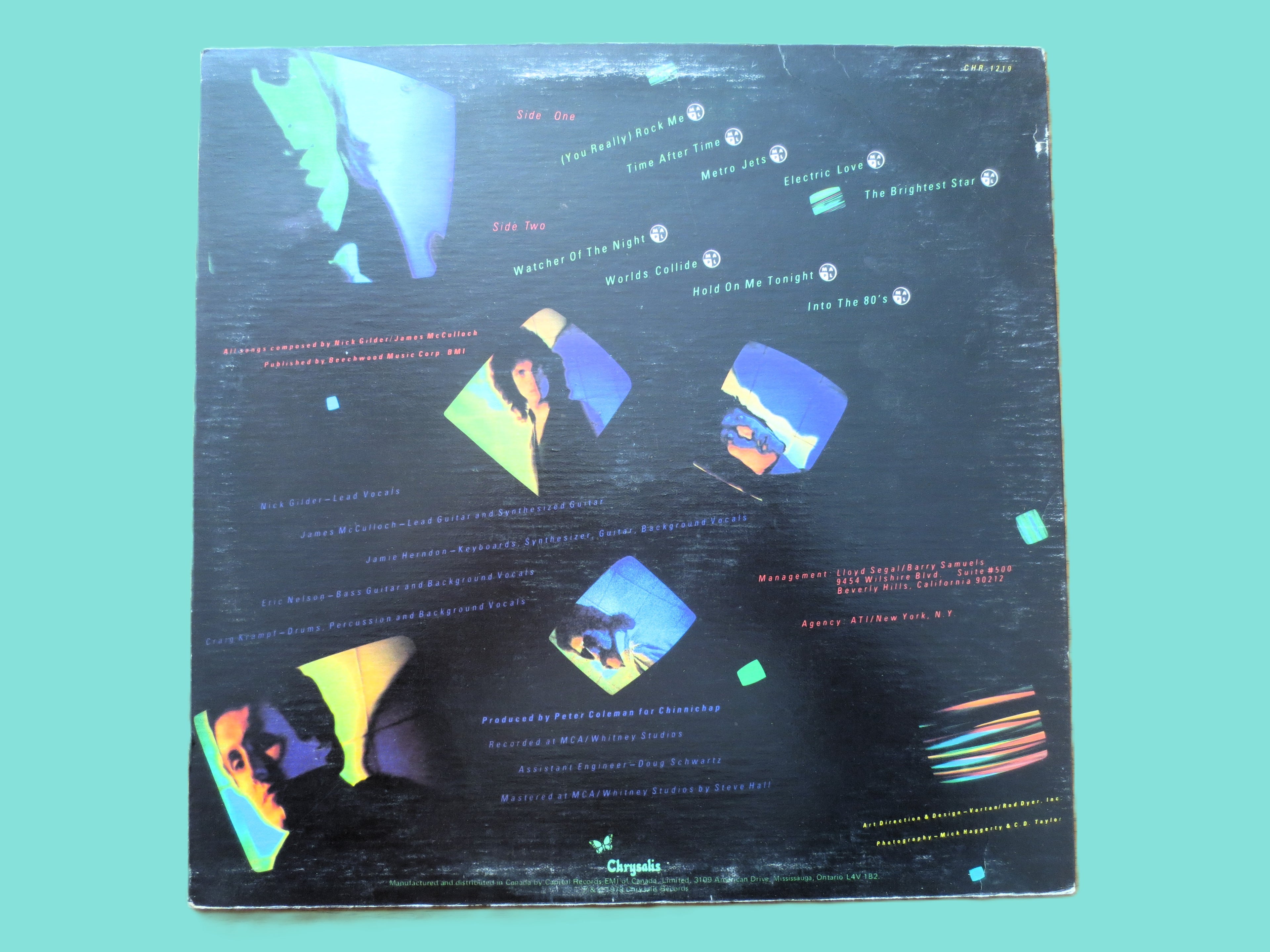 Nick Gilder – Frequency (1979) Vinyl LP