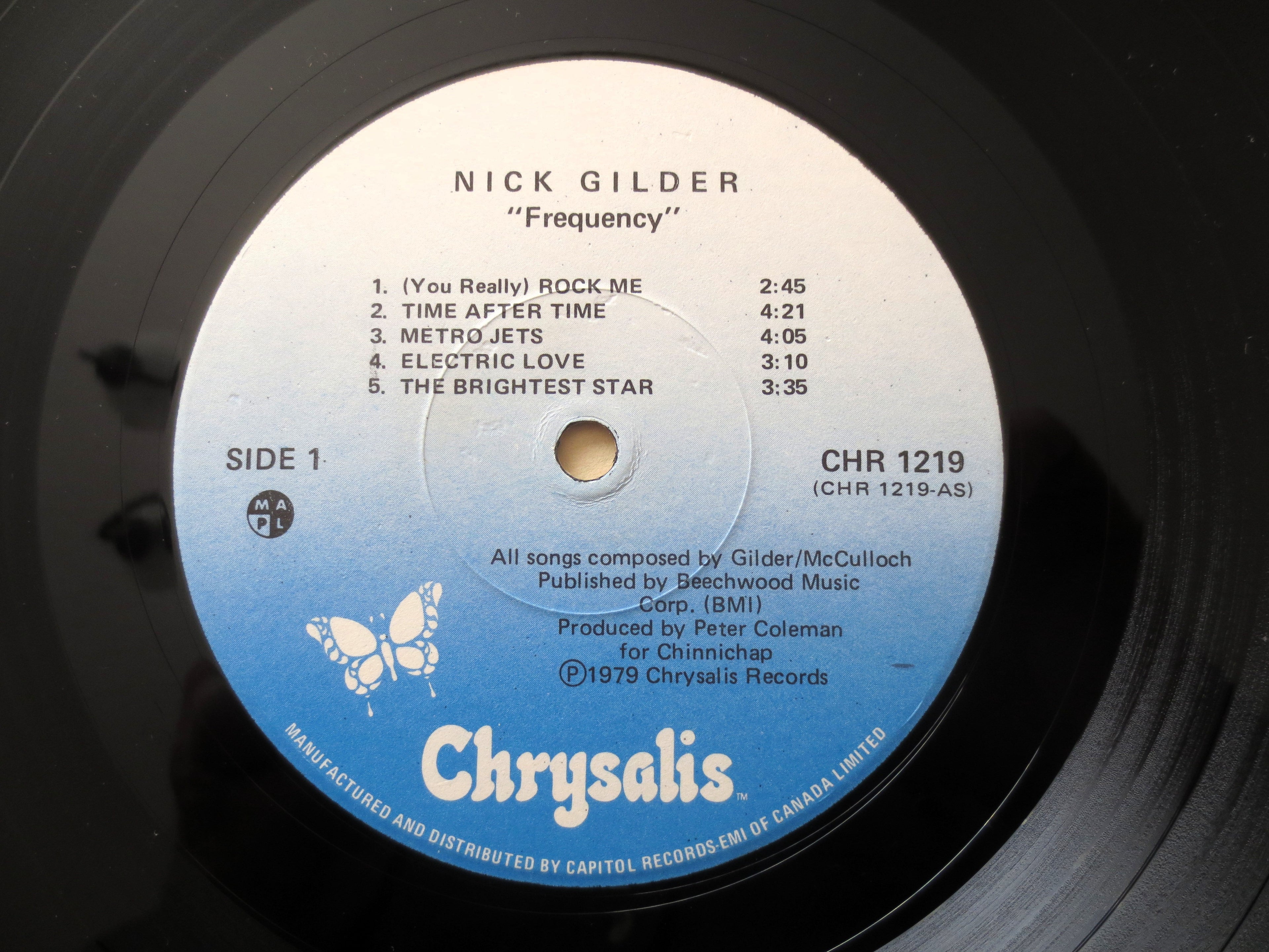 Nick Gilder – Frequency (1979) Vinyl LP