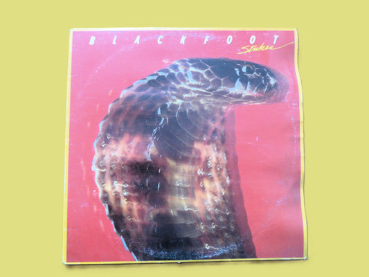 BLACKFOOT, STRIKES, Vintage Album, 1979 Record, Vinyl Lp