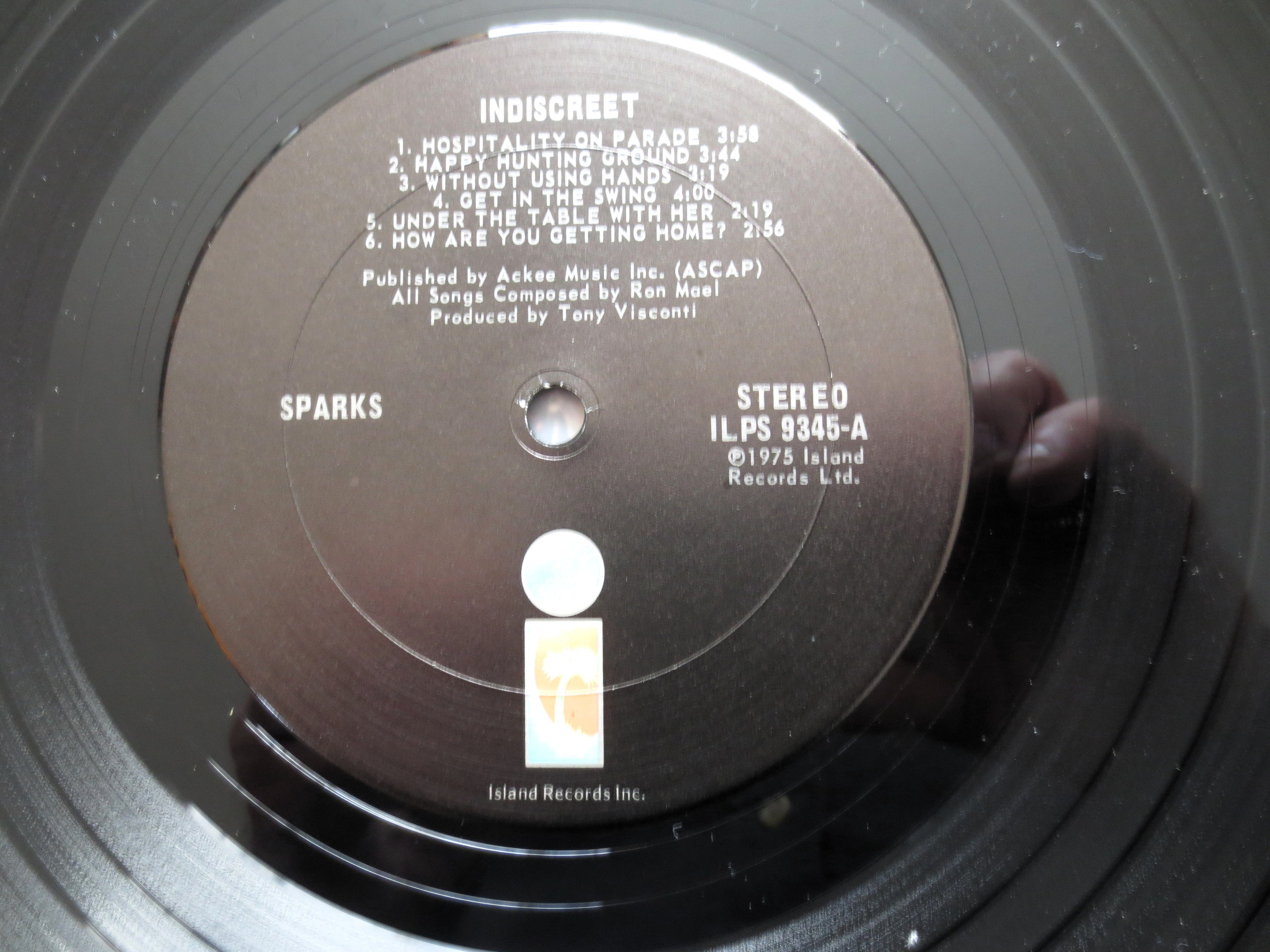Sparks – Indiscreet (1975) Vinyl LP