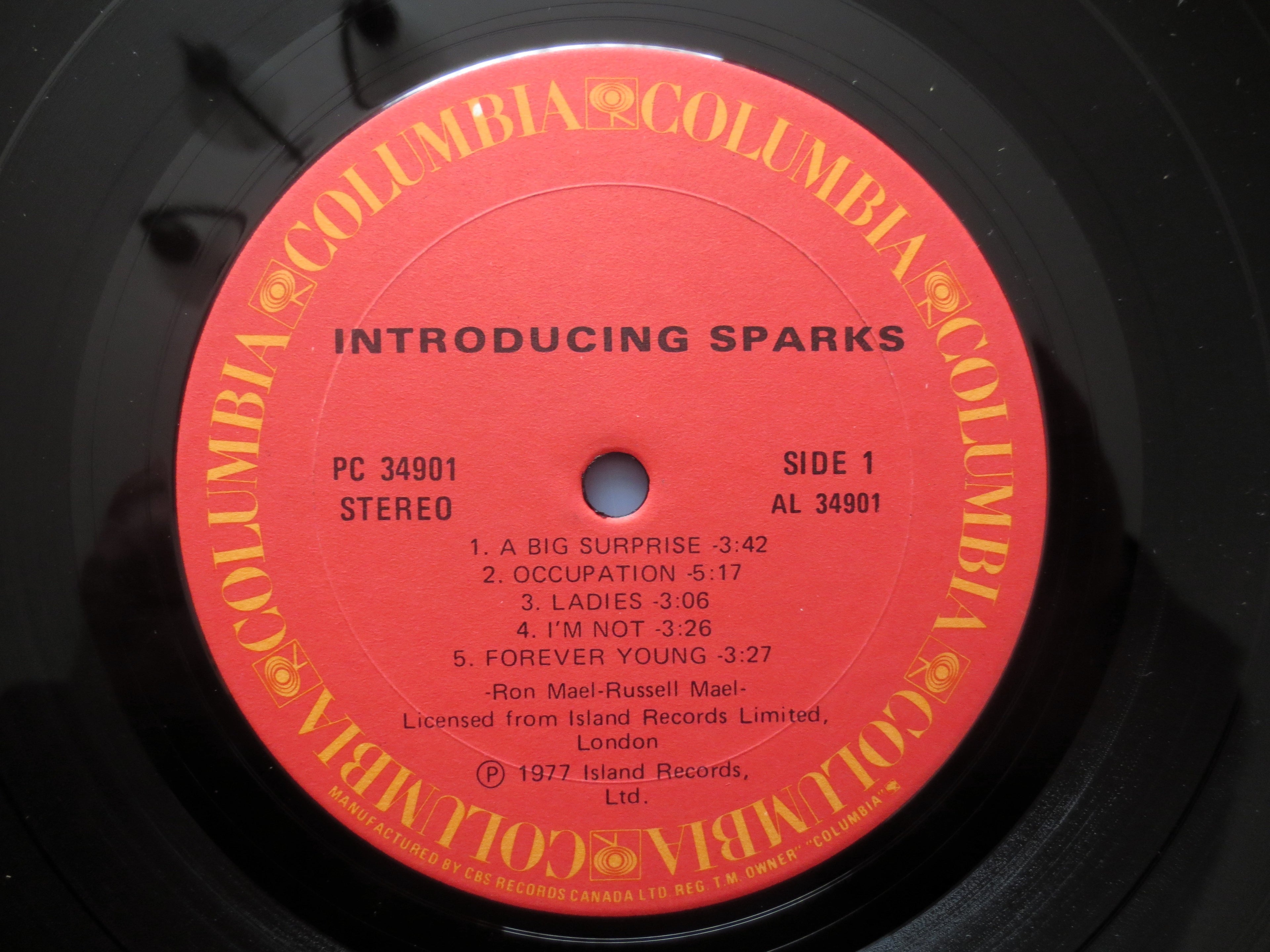 Sparks – Introducing Sparks (1977) Vinyl LP