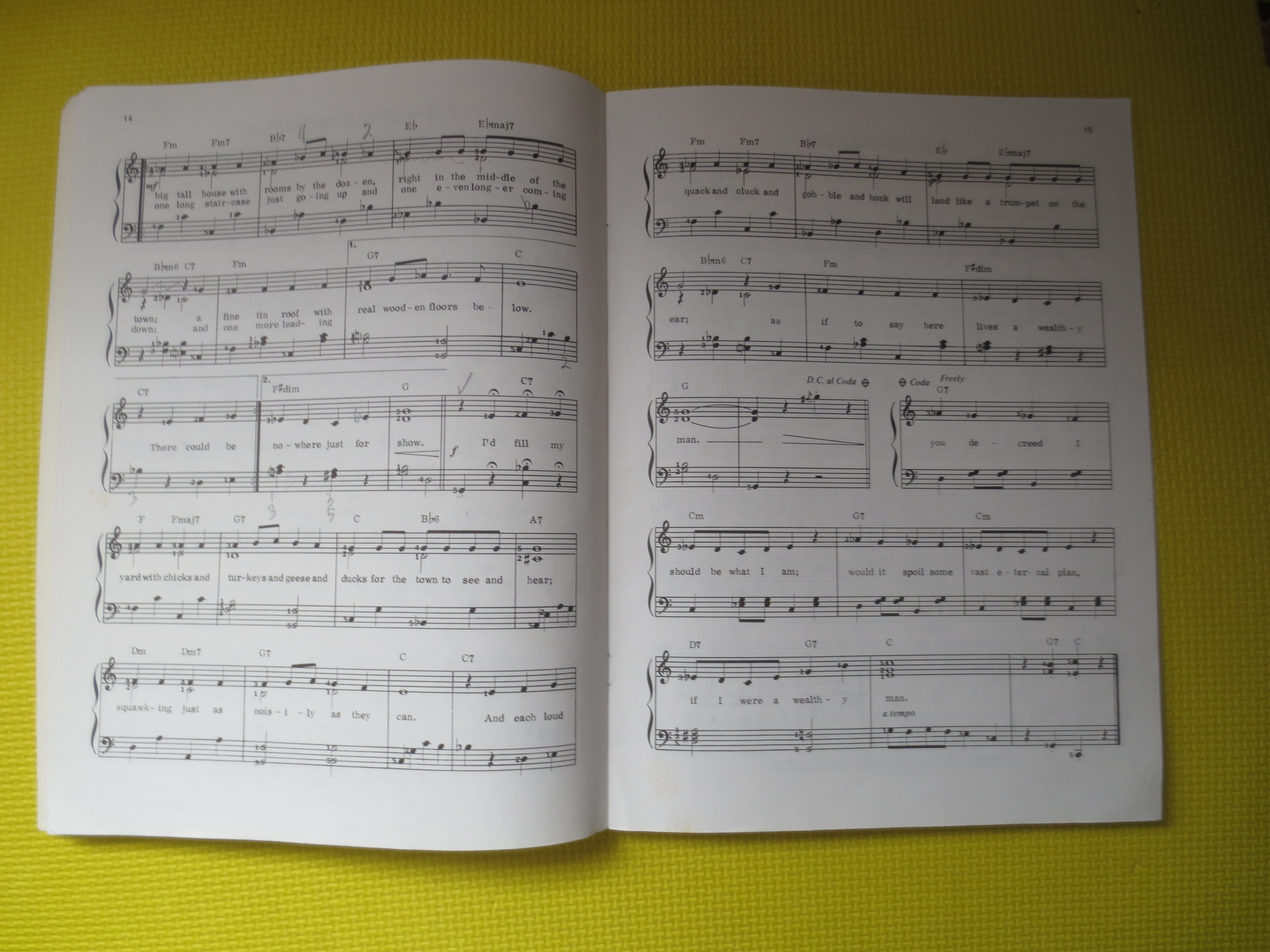 Fiddler on the Roof – Sheet Music Songbook (1993)