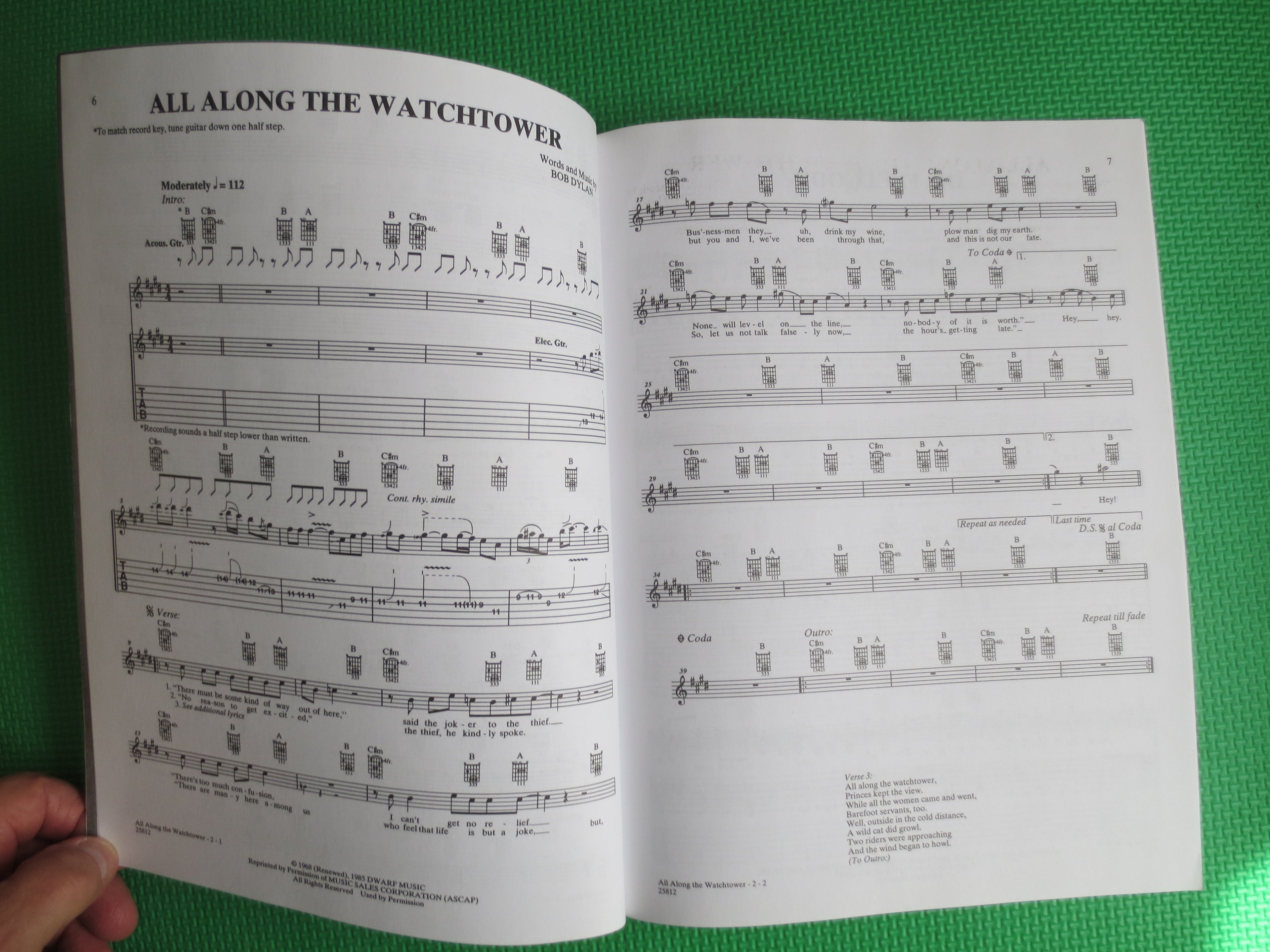 Hard Rock Hits for Easy Guitar – Sheet Music Book