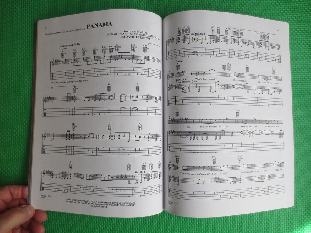 Hard Rock Hits for Easy Guitar – Sheet Music Book