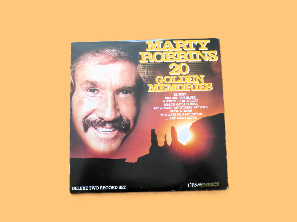 Marty Robbins – 20 Golden Memories (1983) Vinyl 2xLP