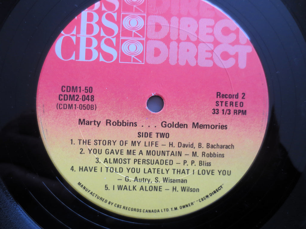 Marty Robbins – 20 Golden Memories (1983) Vinyl 2xLP