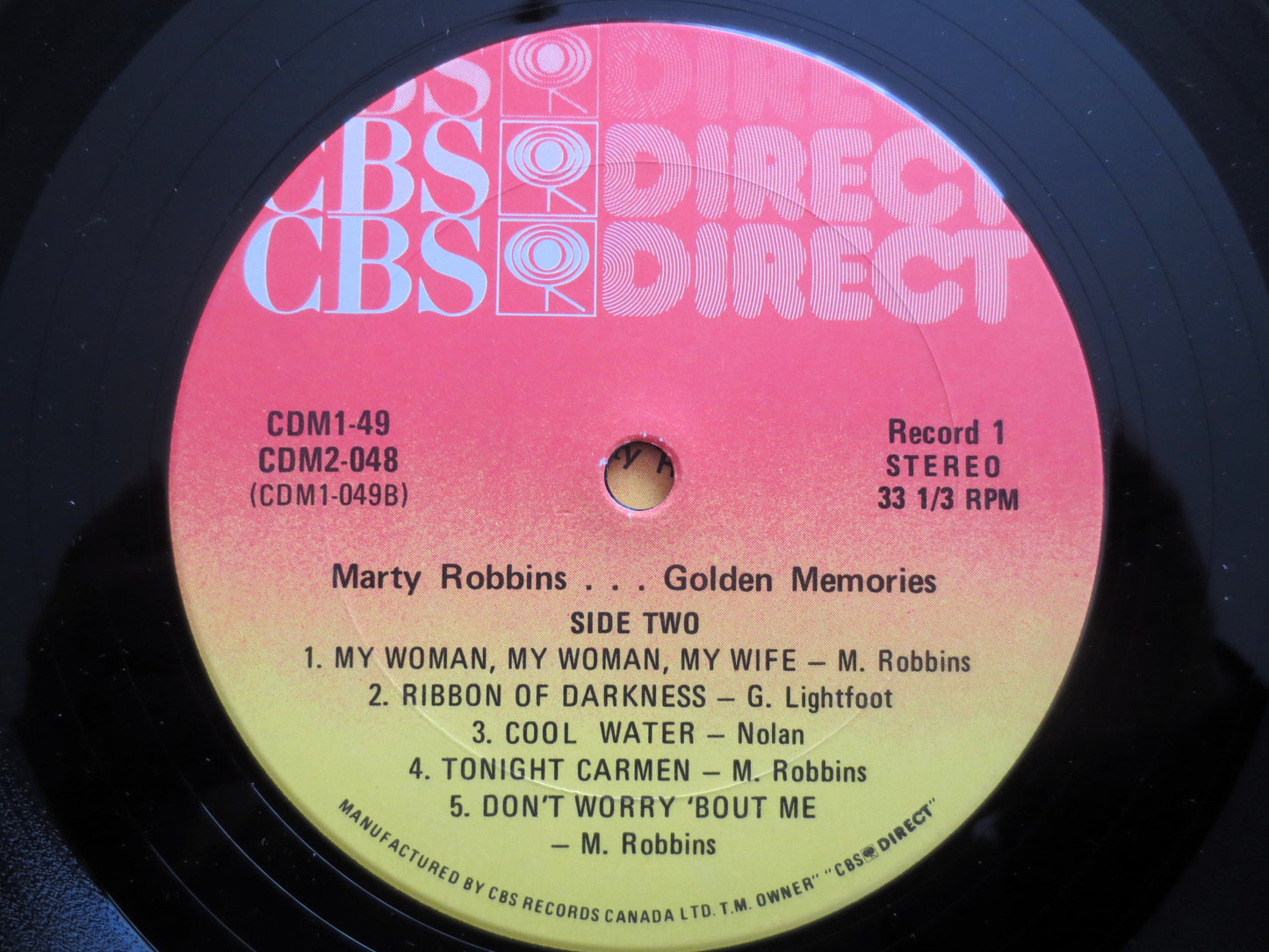 MARTY ROBBINS, 20 Golden Memories, Vintage Double Album, 1983 Record, Vinyl Lp