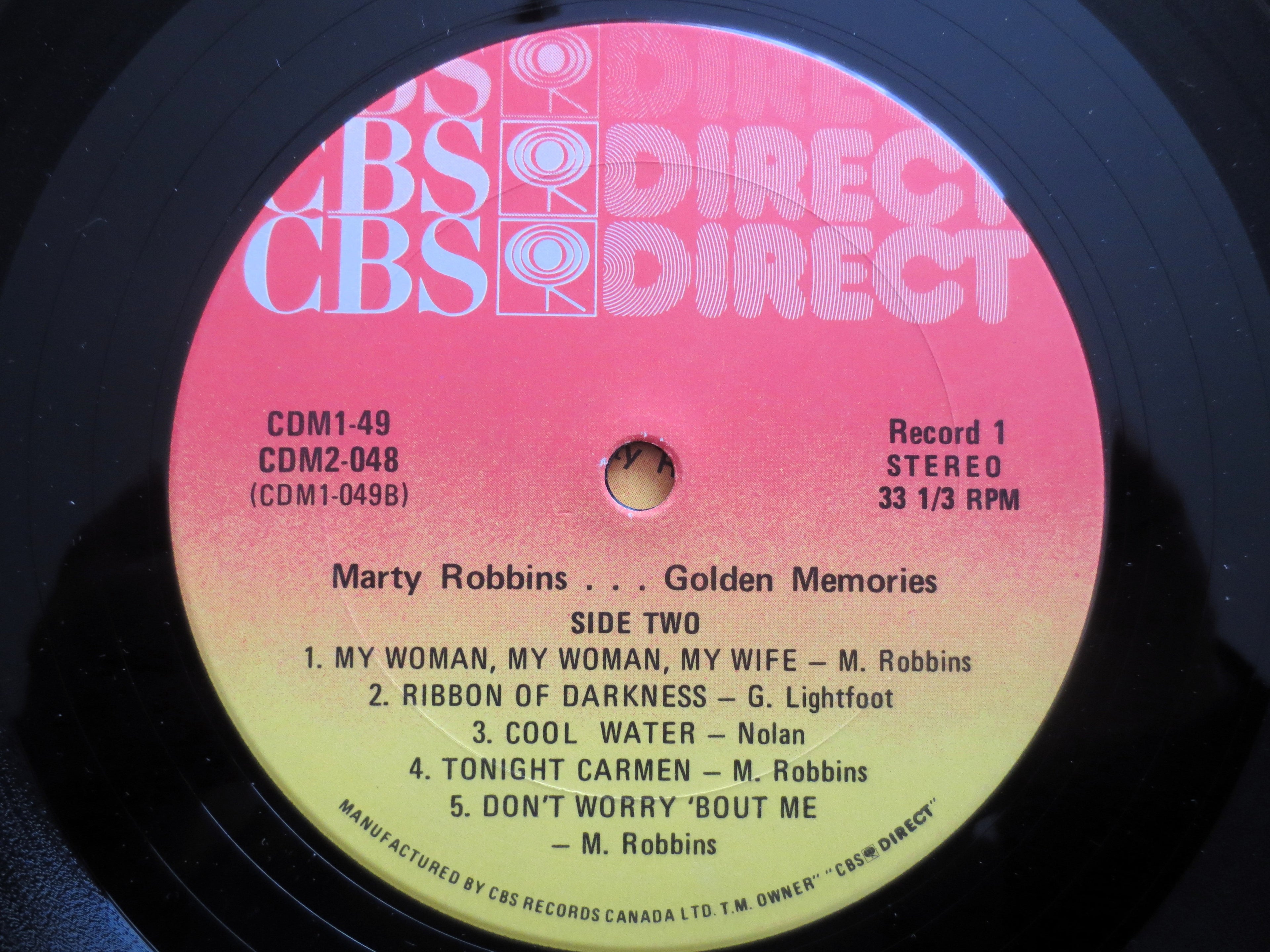 Marty Robbins – 20 Golden Memories (1983) Vinyl 2xLP