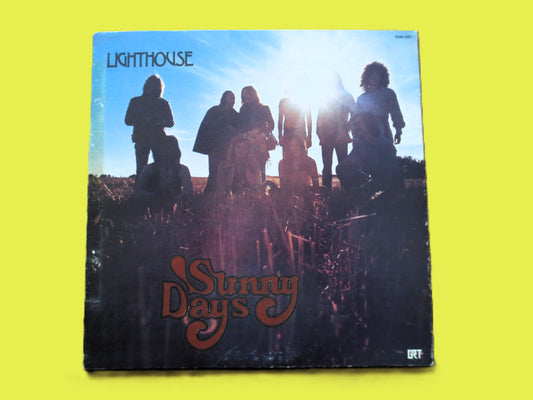 LIGHTHOUSE, Sunny Days, Vintage Album, 1972 Record, Vinyl Lp