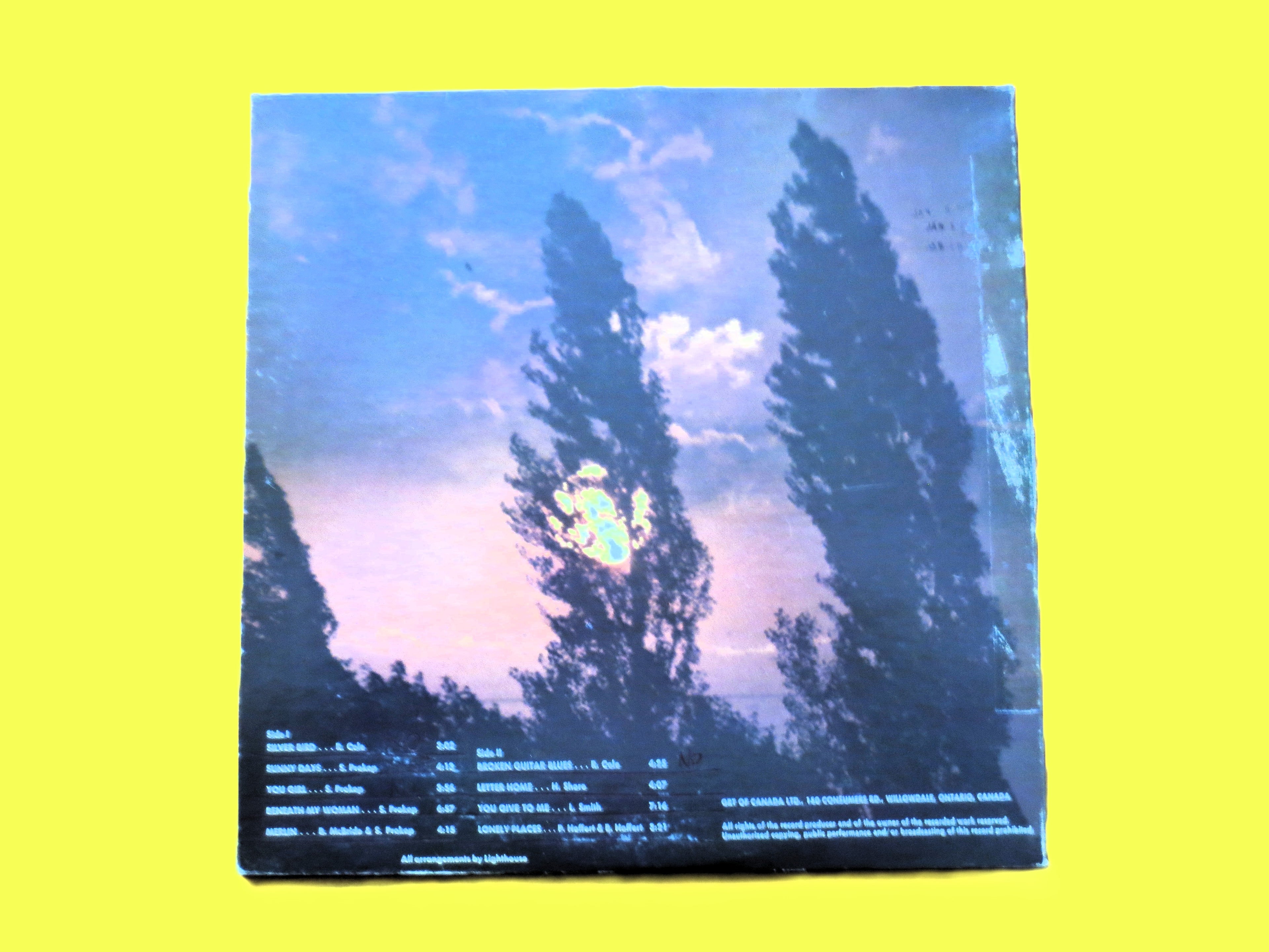 Lighthouse – Sunny Days (1972) Vinyl LP