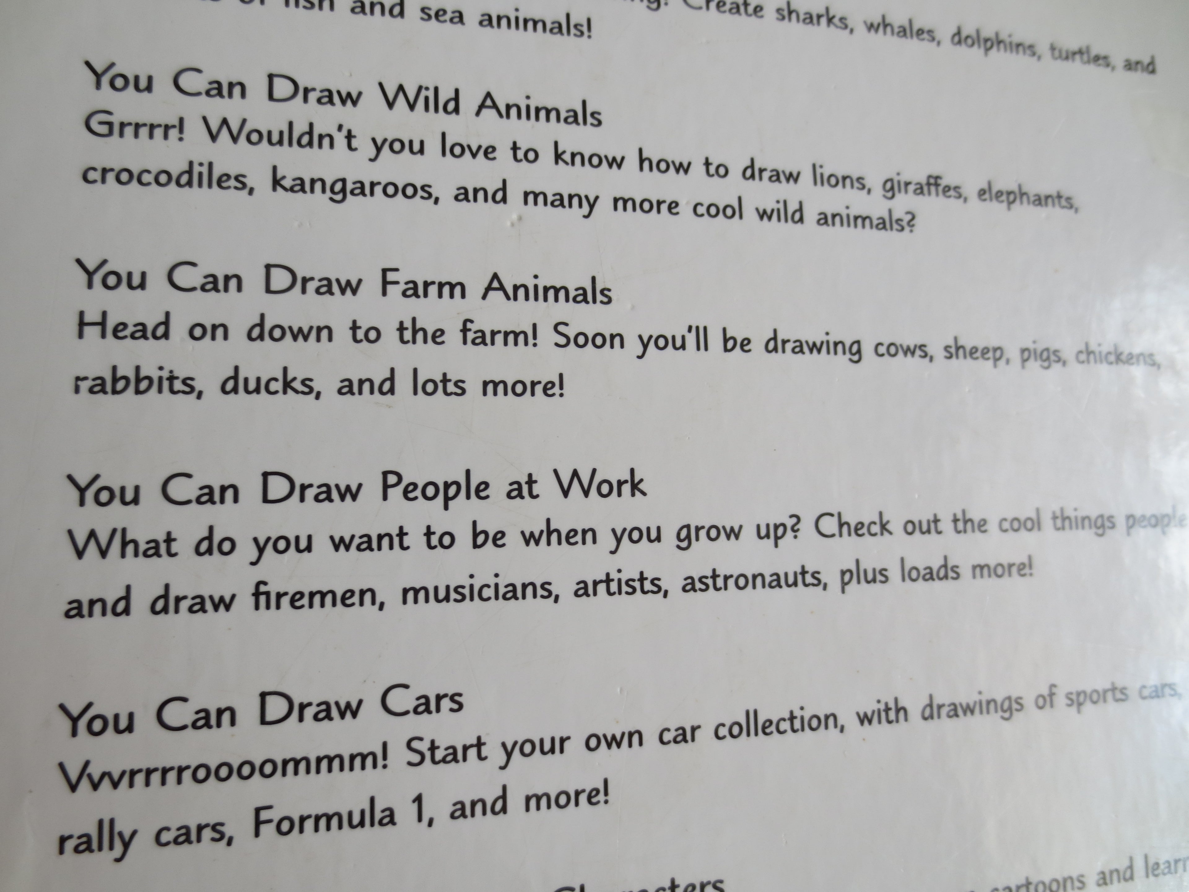 YOU CAN DRAW, Over 100 Drawings, Learn to Draw Book, Drawing Cartoons Book, Drawing Cars Book, How to Draw Book, Drawing Book, Vintage Book