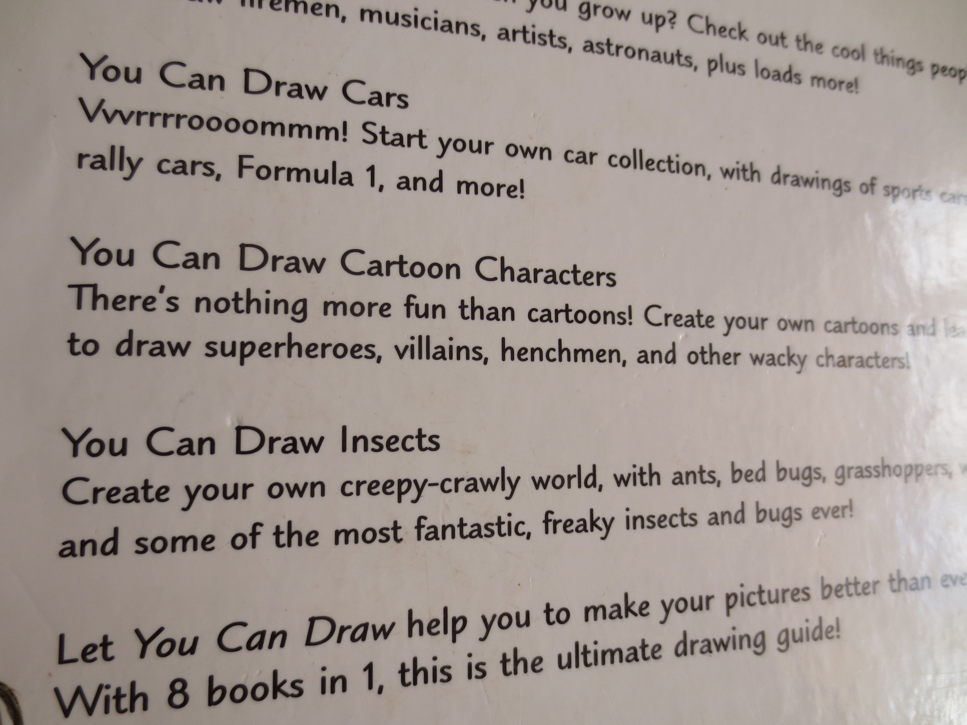 YOU CAN DRAW, Over 100 Drawings, Learn to Draw Book, Drawing Cartoons Book, Drawing Cars Book, How to Draw Book, Drawing Book, Vintage Book