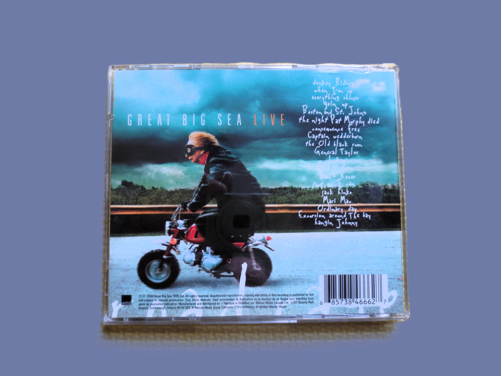 GREAT BIG SEA, Road Rage, Celtic Rock Album, 2000 Compact Disc, Vintage Cd